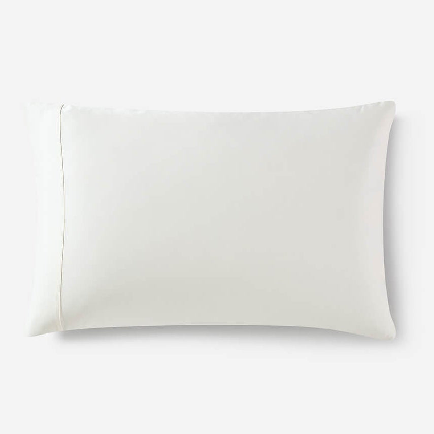 Sunday Citizen Natural Premium Bamboo Pillowcase Set in Off White ~ Available in King and Standard Sizes
