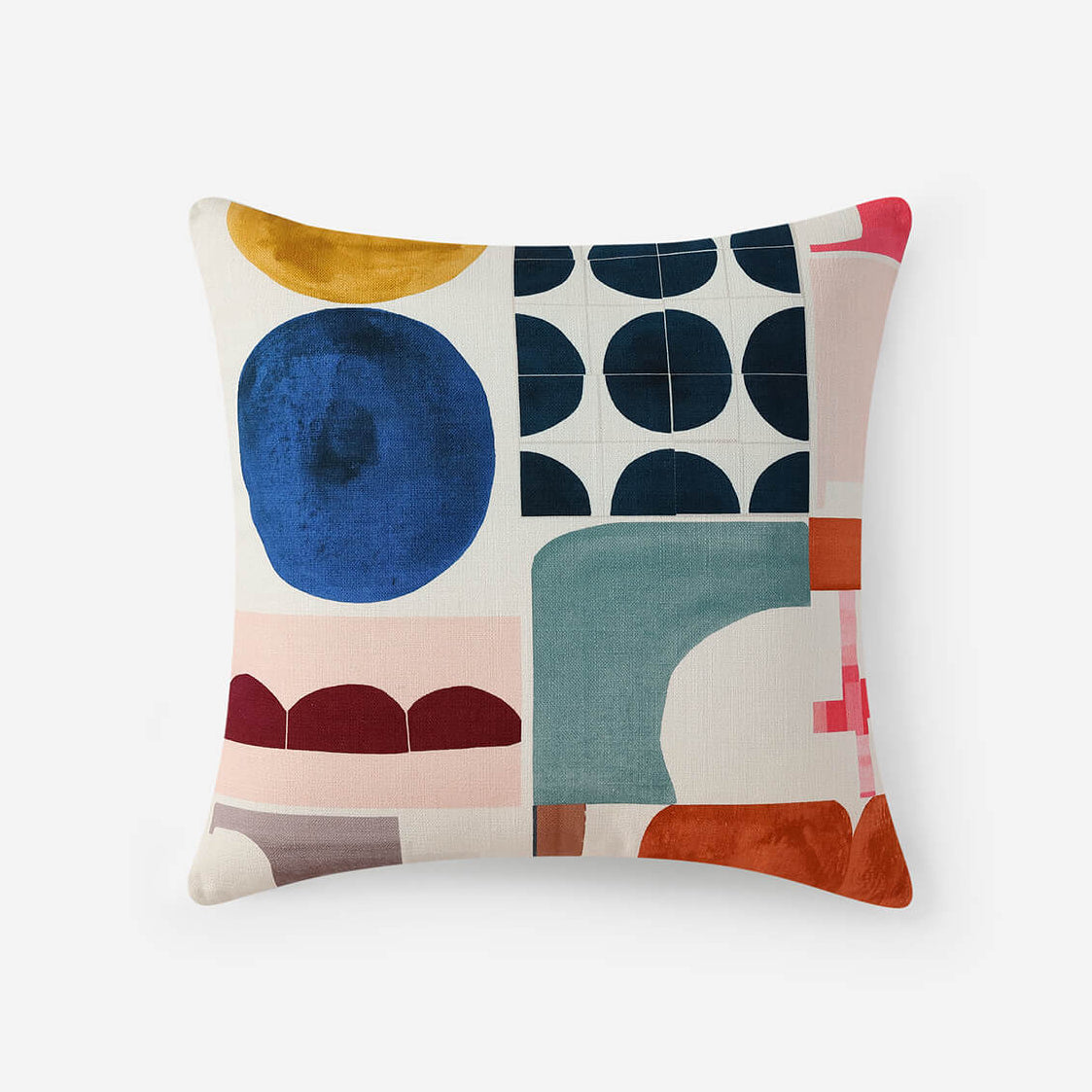Sunday Citizen Pop Art Throw Pillow ~ 20 x 20 - Image 1
