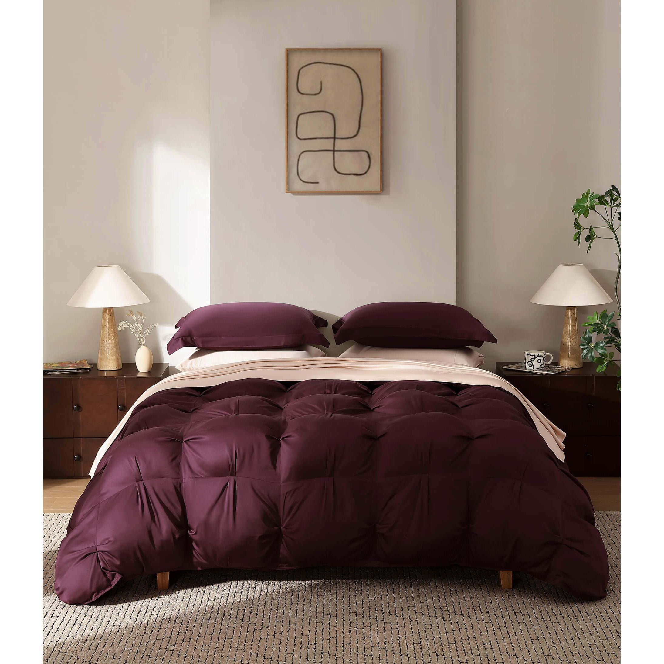 Sunday Citizen Fig Natural Premium Bamboo Sham Set ~ Available in King Size - Image 3
