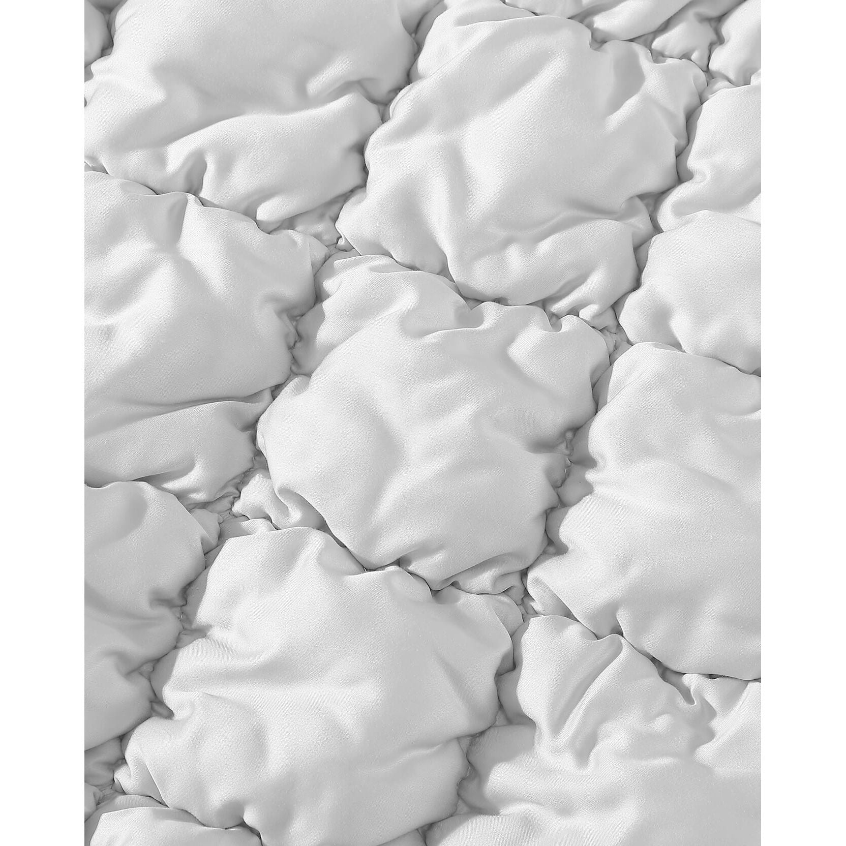 Sunday Citizen Silky Lyocell Puff Comforter in Pearl Gray ~ Available in King/Cal King and Full/Queen Sizes - Image 3