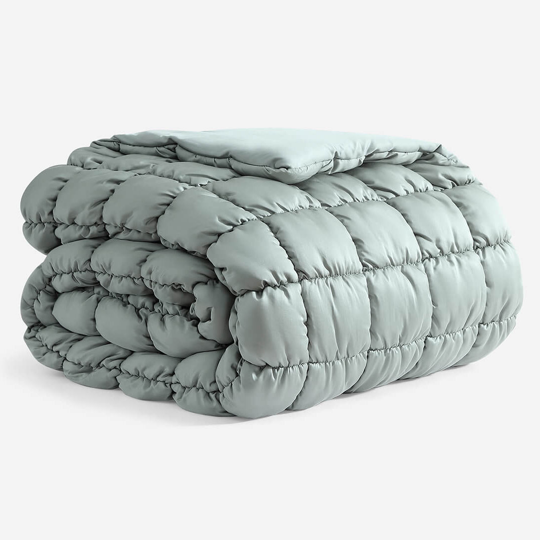 Sunday Citizen Silky Lyocell Puff Comforter in Slate Grey ~ Available in King/Cal King and Full/Queen Sizes - Image 1