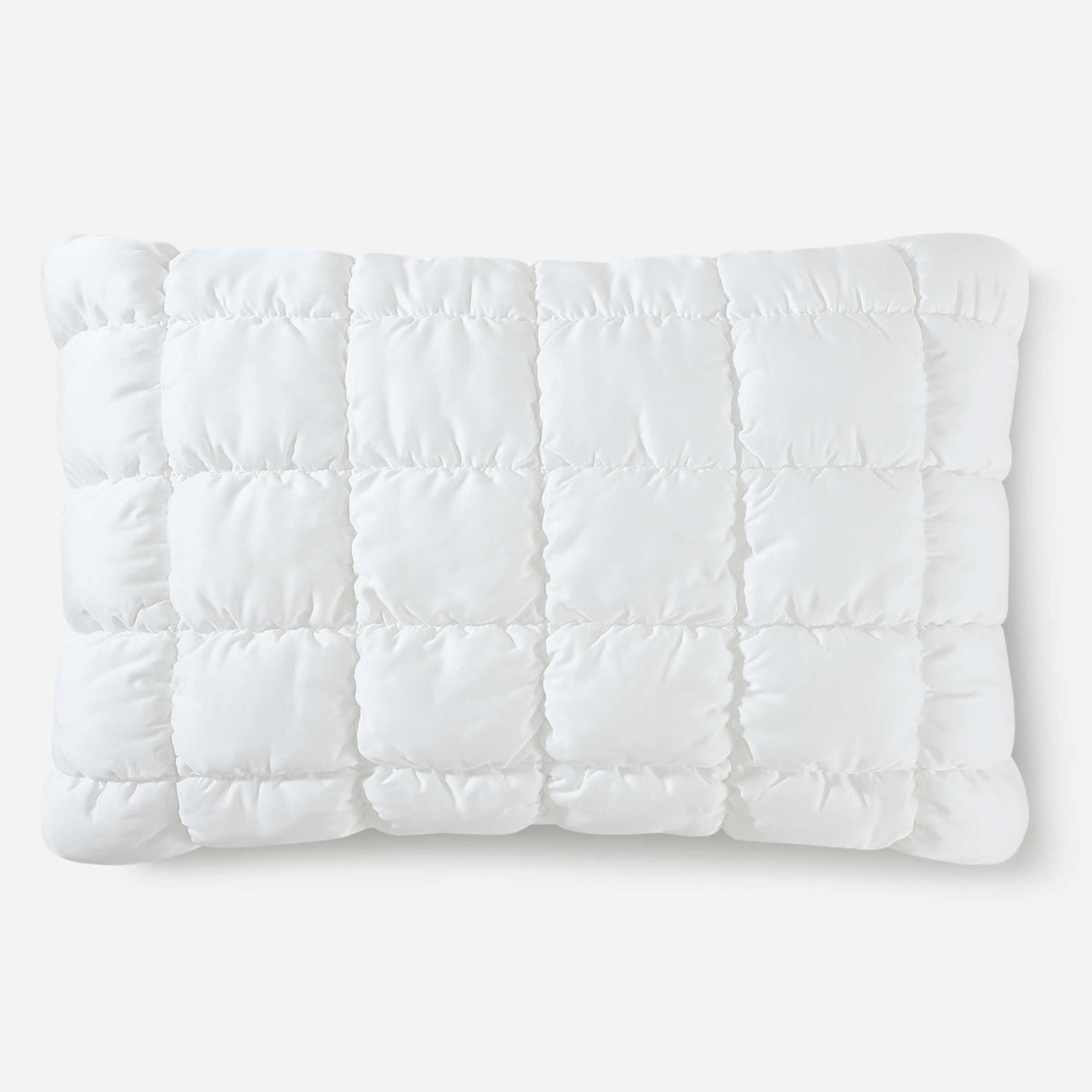 Sunday Citizen Silky Lyocell Puff Sham Set in Clear White ~ Available in King and Standard Sizes