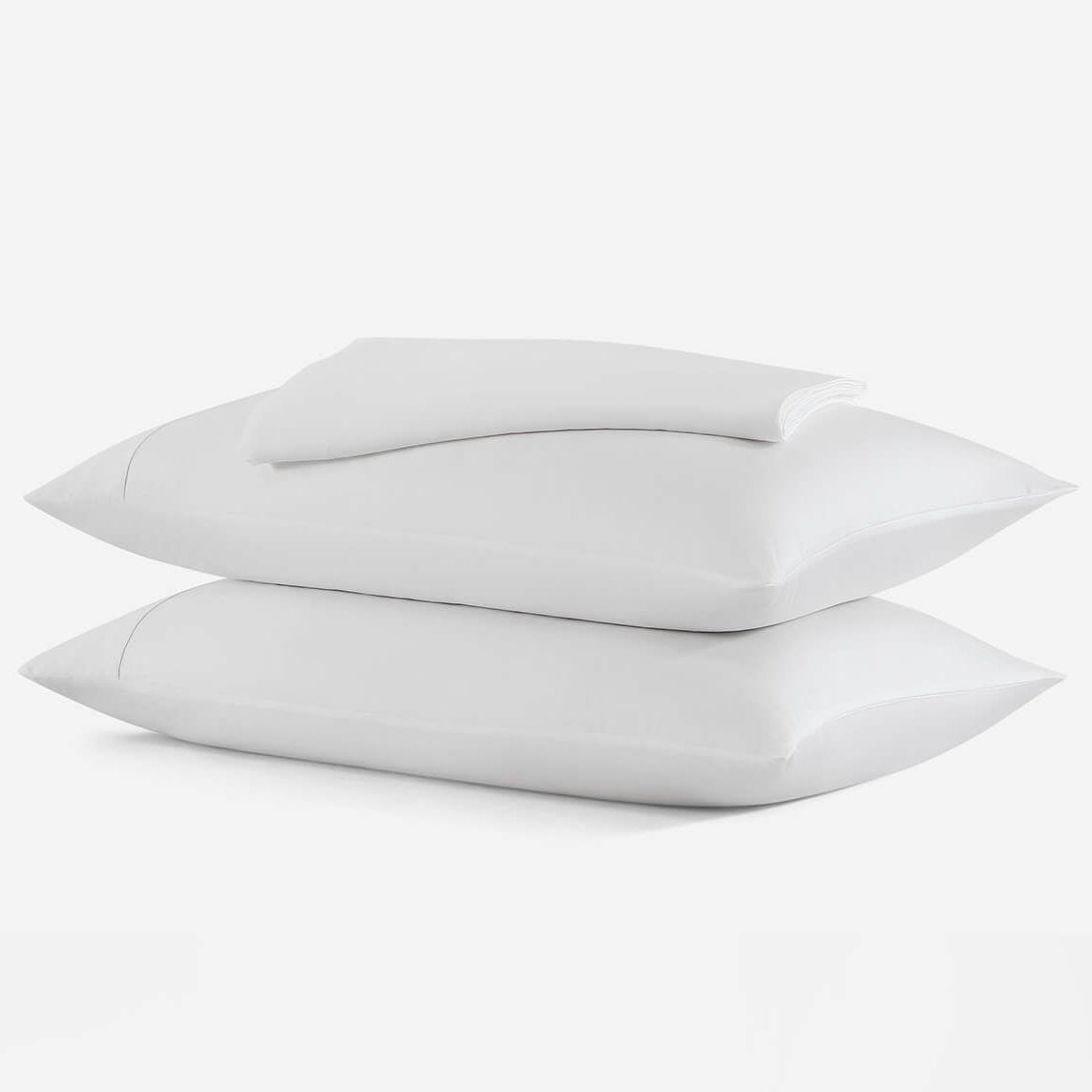 Sunday Citizen Silky Lyocell Sheet Set in Clear White ~ Available in King and Queen Sizes - Image 1