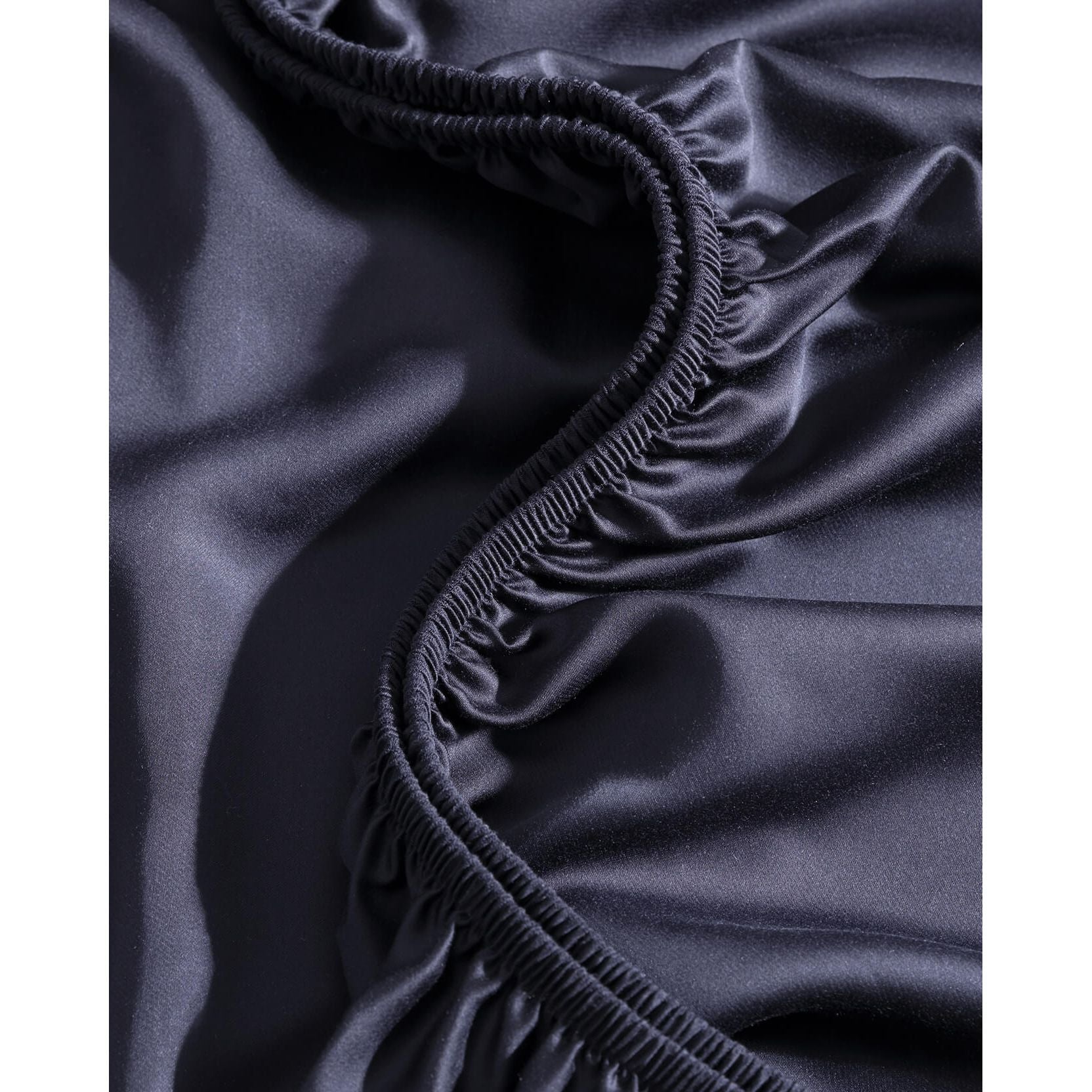 Sunday Citizen Silky Lyocell Fitted Sheet in Baritone Blue ~ Available in King Size - Image 3