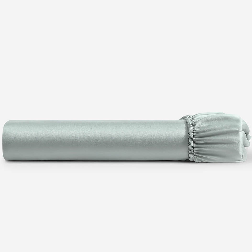Sunday Citizen Silky Lyocell Fitted Sheet in Slate Grey ~ Available in King and Queen Sizes - Image 1
