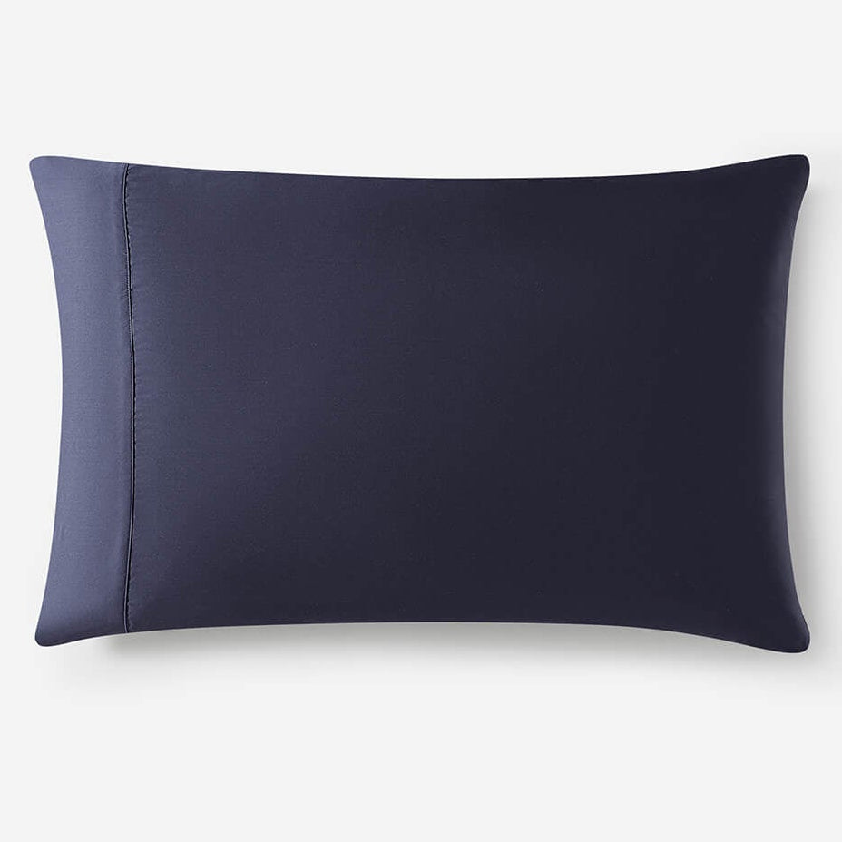Sunday Citizen Silky Lyocell Pillowcase Set in Baritone Blue~ Available in King and Standard Sizes