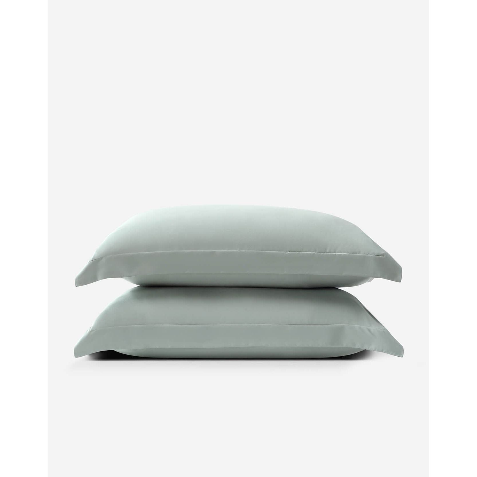 Sunday Citizen Silky Lyocell Sham Set in Slate Grey ~ Available in King and Standard Sizes - Image 3