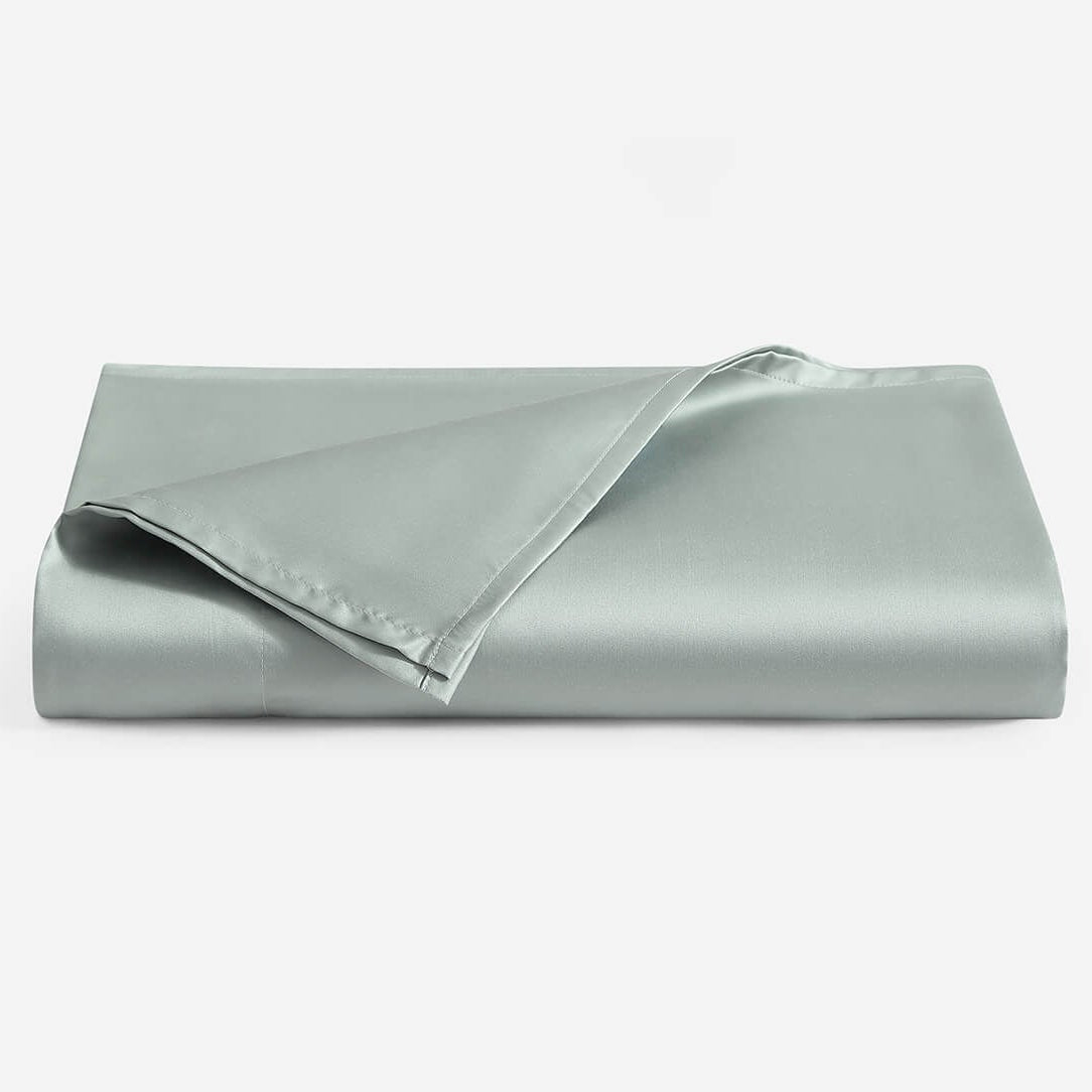 Sunday Citizen Silky Lyocell Top Sheet in Slate Grey ~ Available in King and Queen Sizes - Image 1