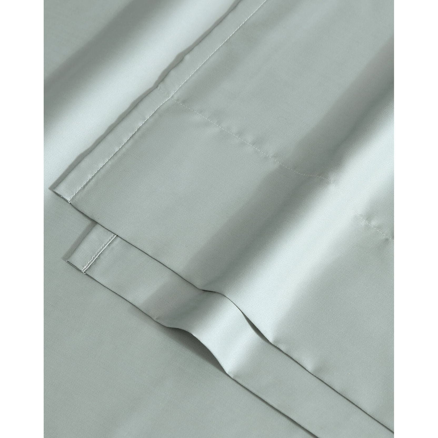 Sunday Citizen Silky Lyocell Top Sheet in Slate Grey ~ Available in King and Queen Sizes - Image 3
