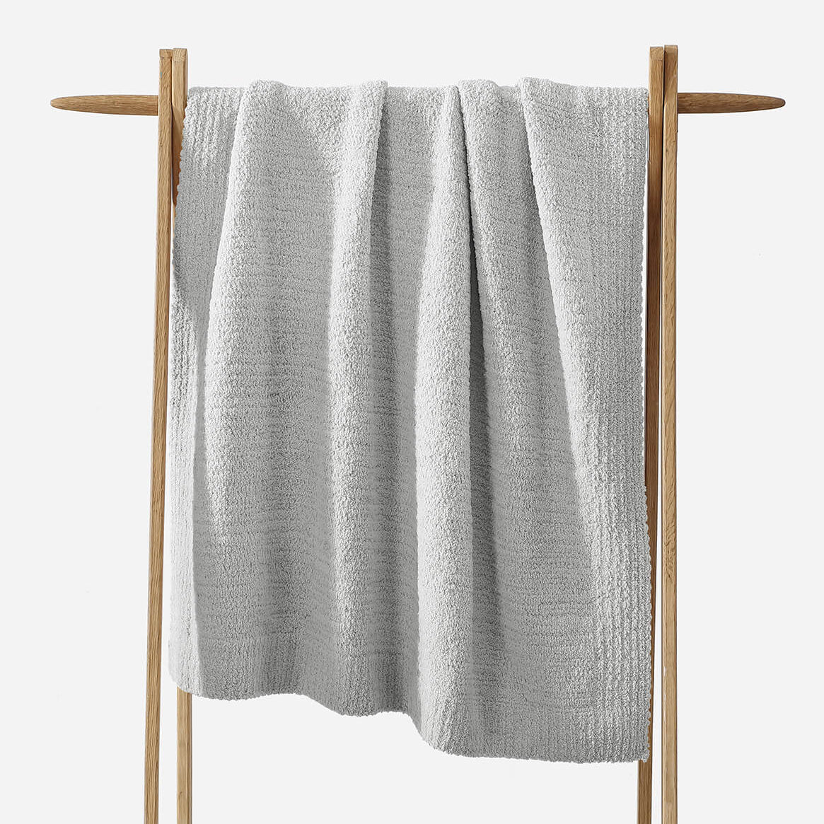 Sunday Citizen Snug Lap Throw in Cloud Gray ~ 60 x 48 - Image 1