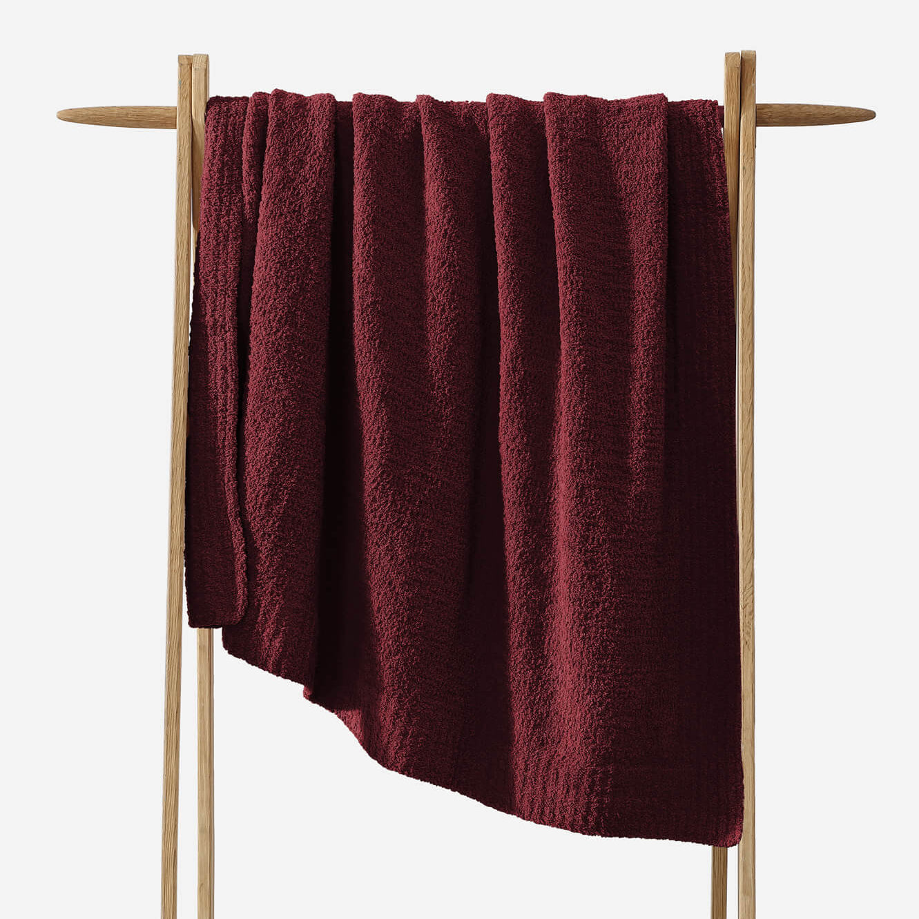 Sunday Citizen Snug Lap Throw in Cherry Lacquer ~ 60 x 48 - Image 1