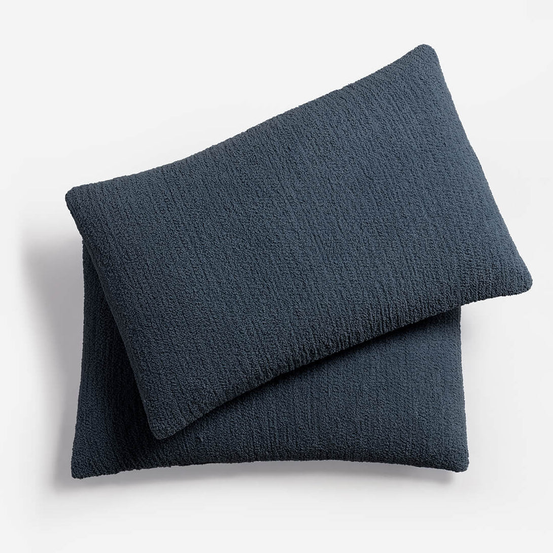 Sunday Citizen Snug Sham Set in Midnight ~ Available in King and Standard Sizes