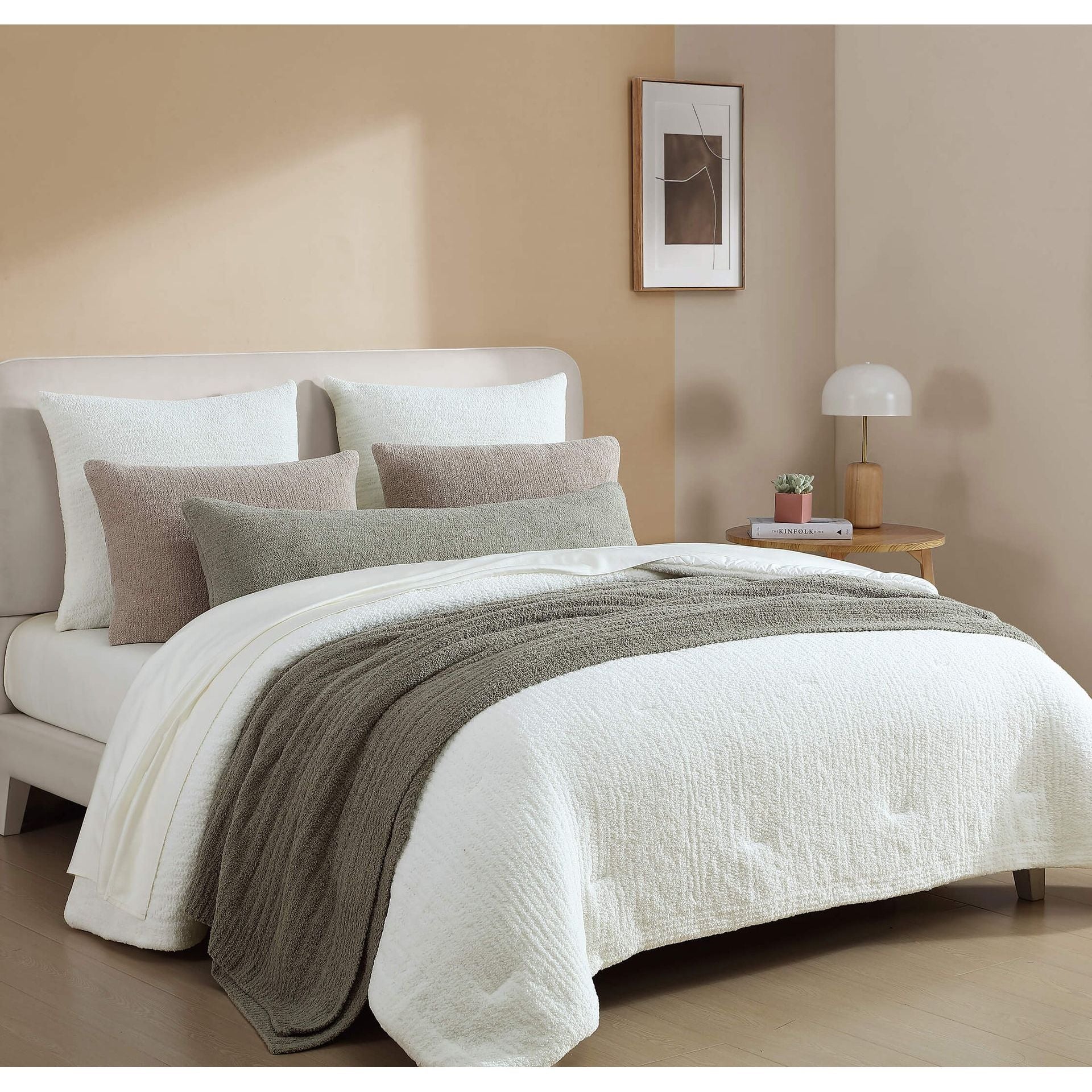Sunday Citizen Snug Sham Set in Taupe ~ Available in Standard Size - Image 2