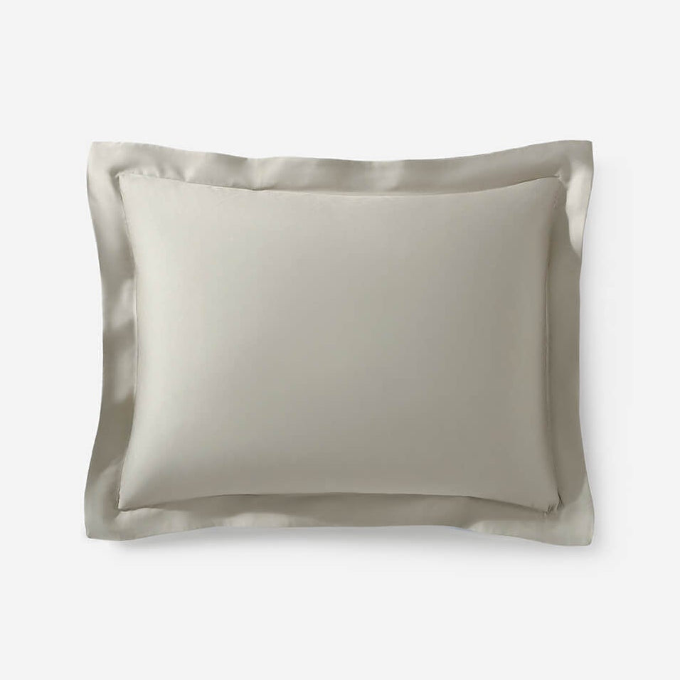 Sunday Citizen Boulder Natural Premium Bamboo Sham Set ~ Available in King and Standard Sizes - Image 1