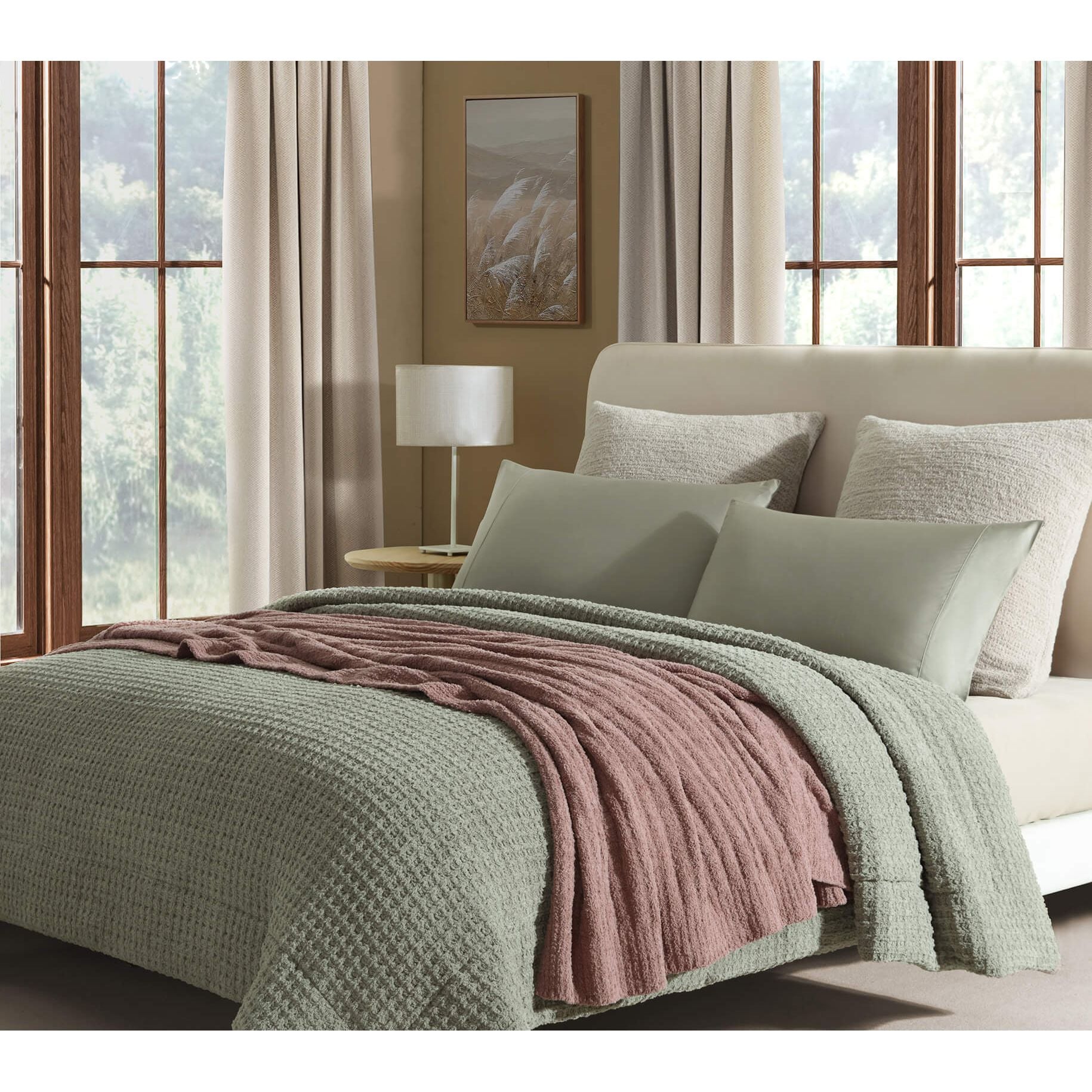 Sunday Citizen Natural Premium Bamboo Pillowcase Set in Boulder ~ Available in King Size - Image 2