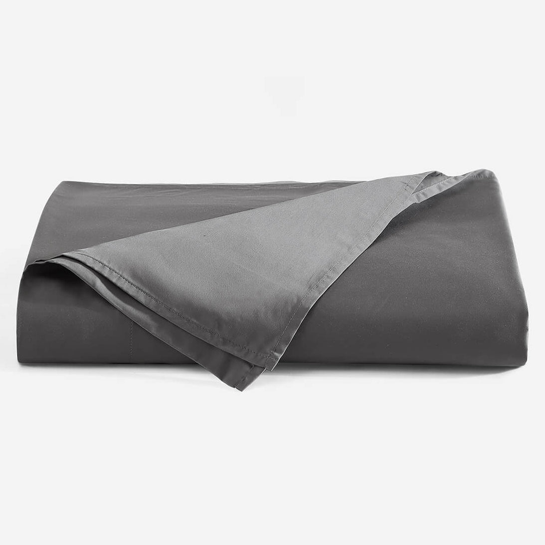 Sunday Citizen Natural Premium Bamboo Top Sheet in Granite ~ Available in King and Queen Sizes - Image 1