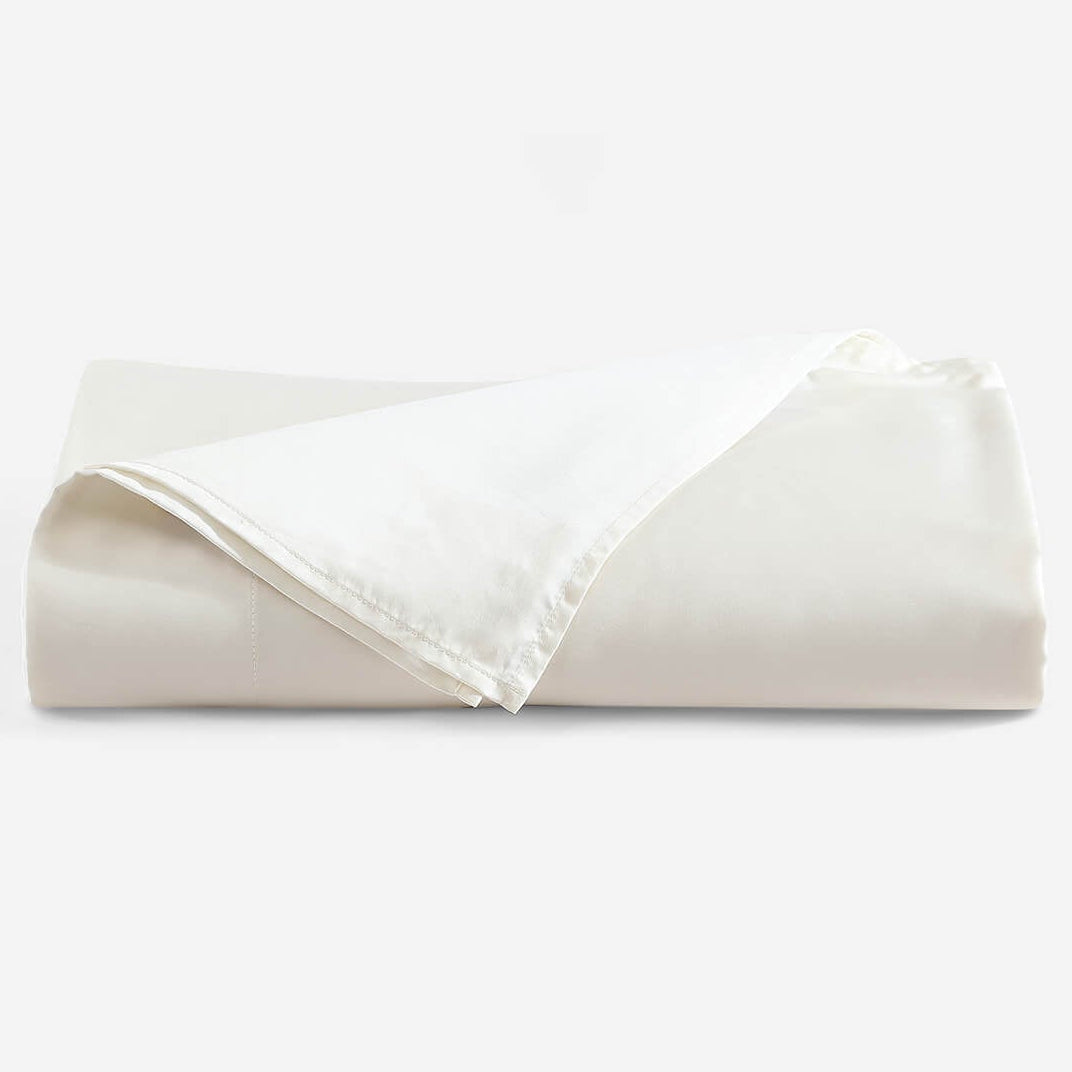 Sunday Citizen Natural Premium Bamboo Fitted Sheet in Off White ~ Available in King Size
