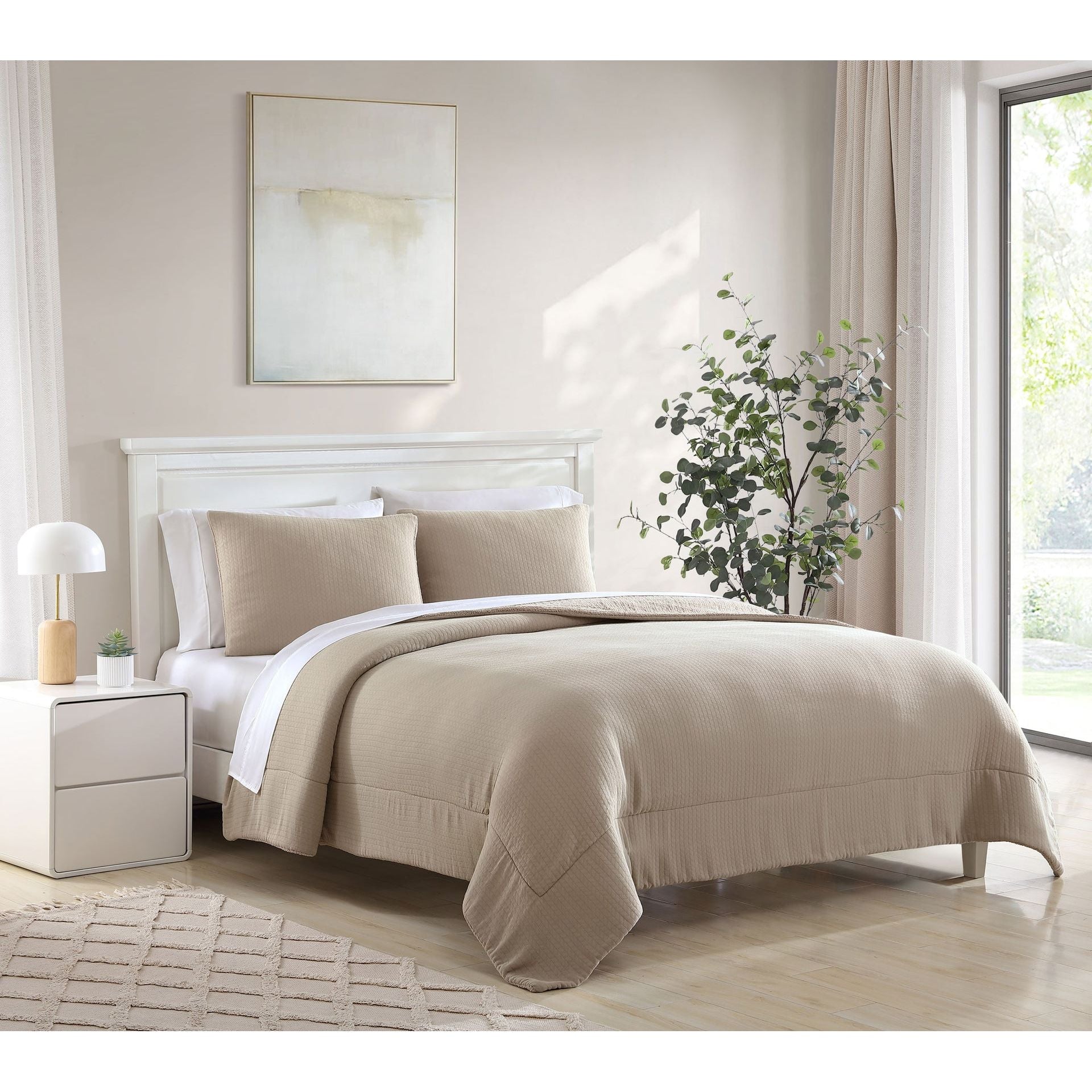 Sunday Citizen Natural Premium Bamboo Top Sheet in Clear White ~ Available in King and Queen Sizes - Image 2