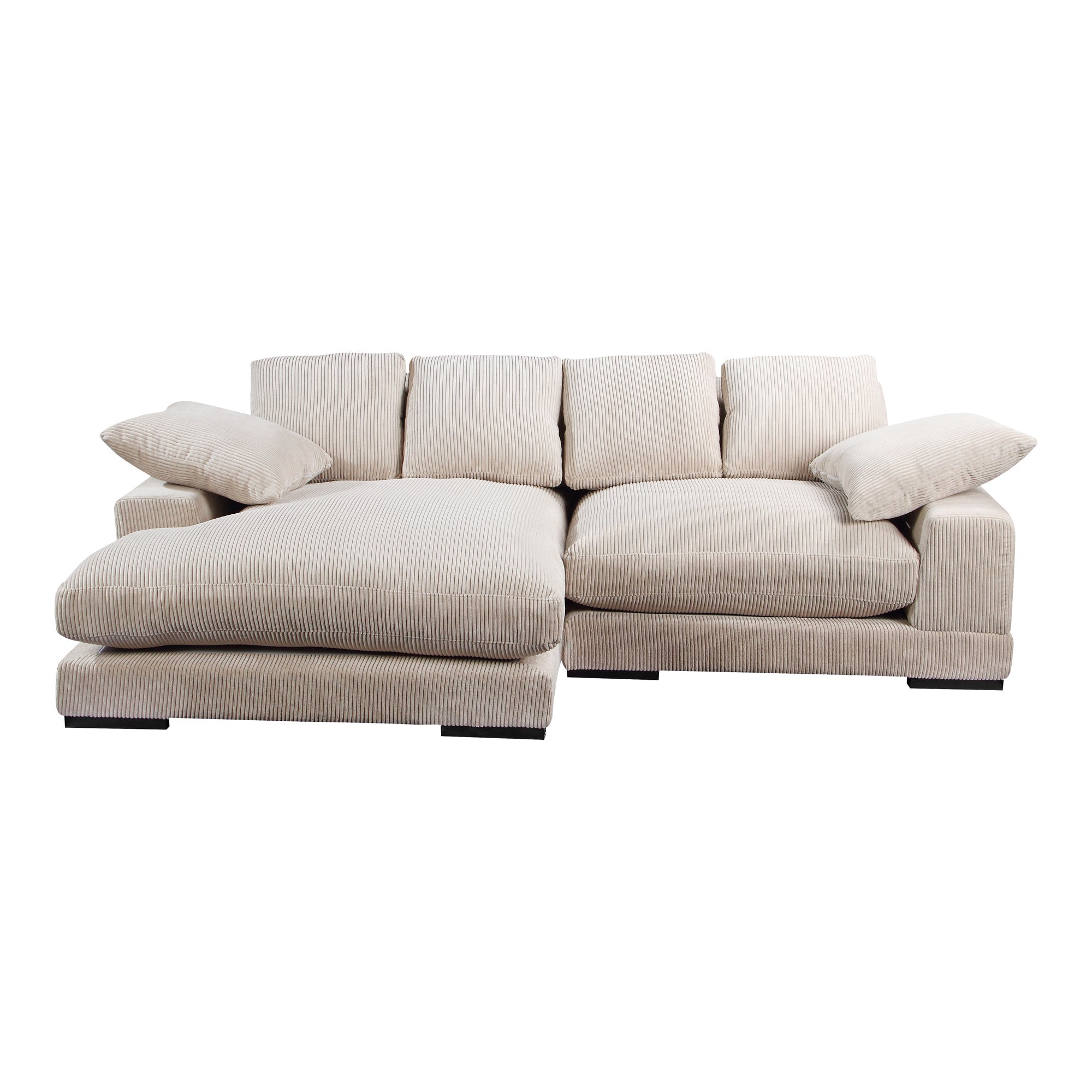 Moe's Home Collection Plunge Cappuccino Sectional - Image 2