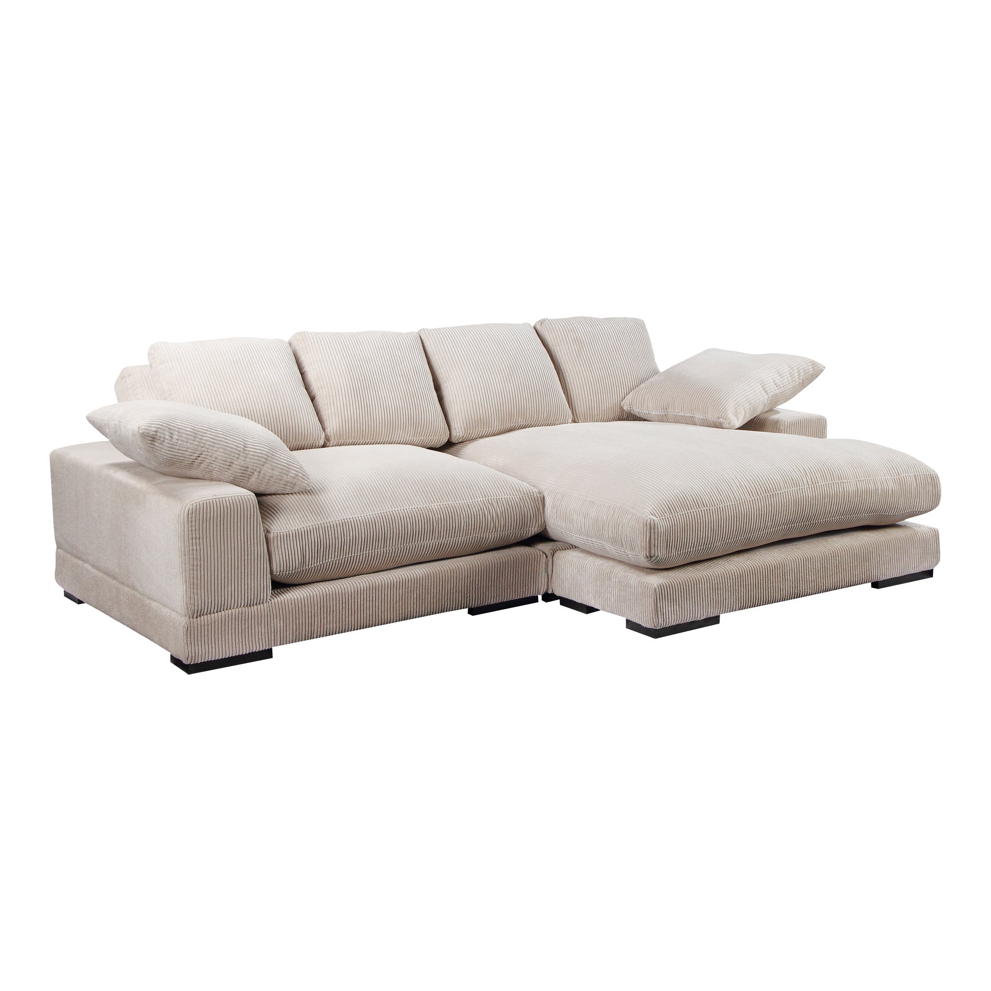 Moe's Home Collection Plunge Cappuccino Sectional - Image 3