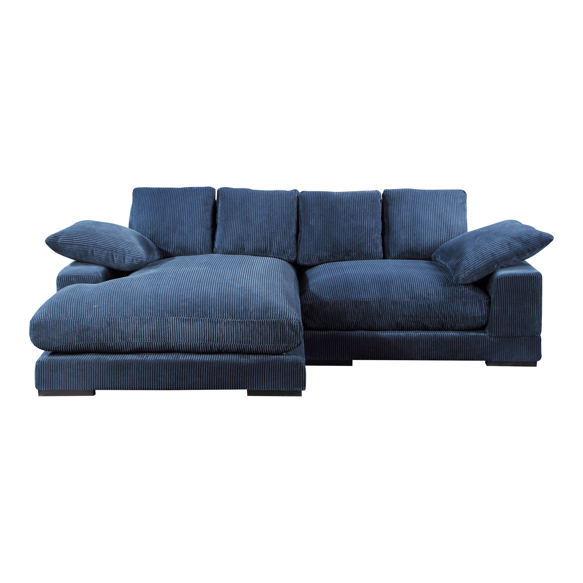 Moe’s Home Collection Plunge Navy Sectional