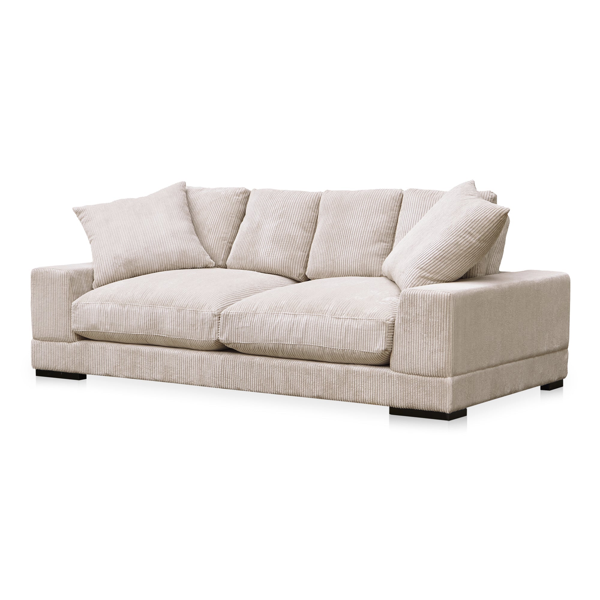 Moe's Home Collection Plunge Cappuccino Sofa - Image 1
