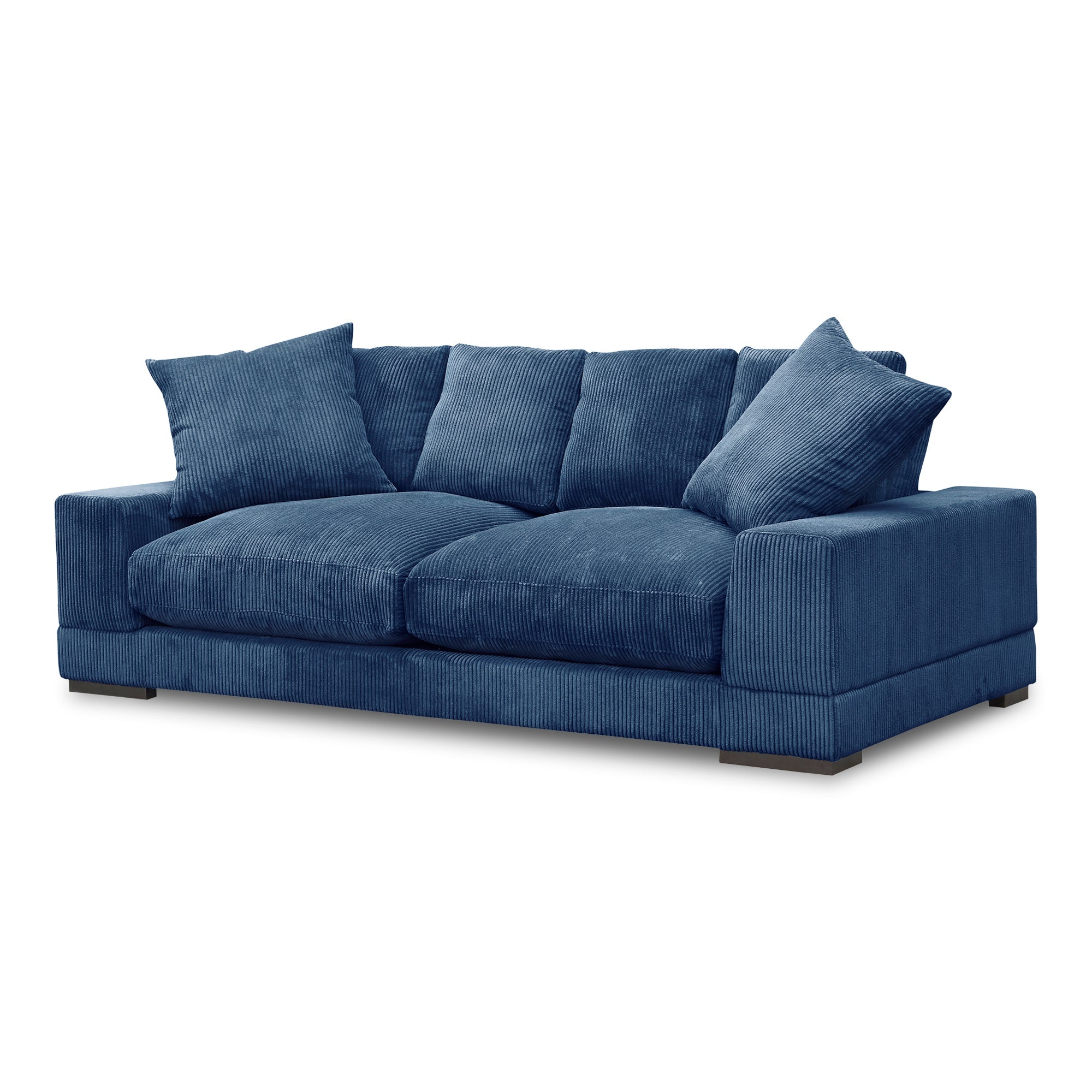 Moe's Home Collection Plunge Navy Sofa - Image 2