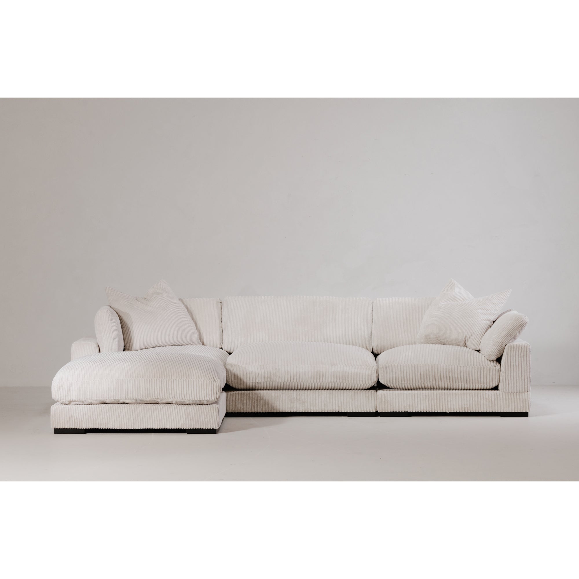 Moe's Home Collection Tumble Lounge Light Brown Modular Sectional - Image 1