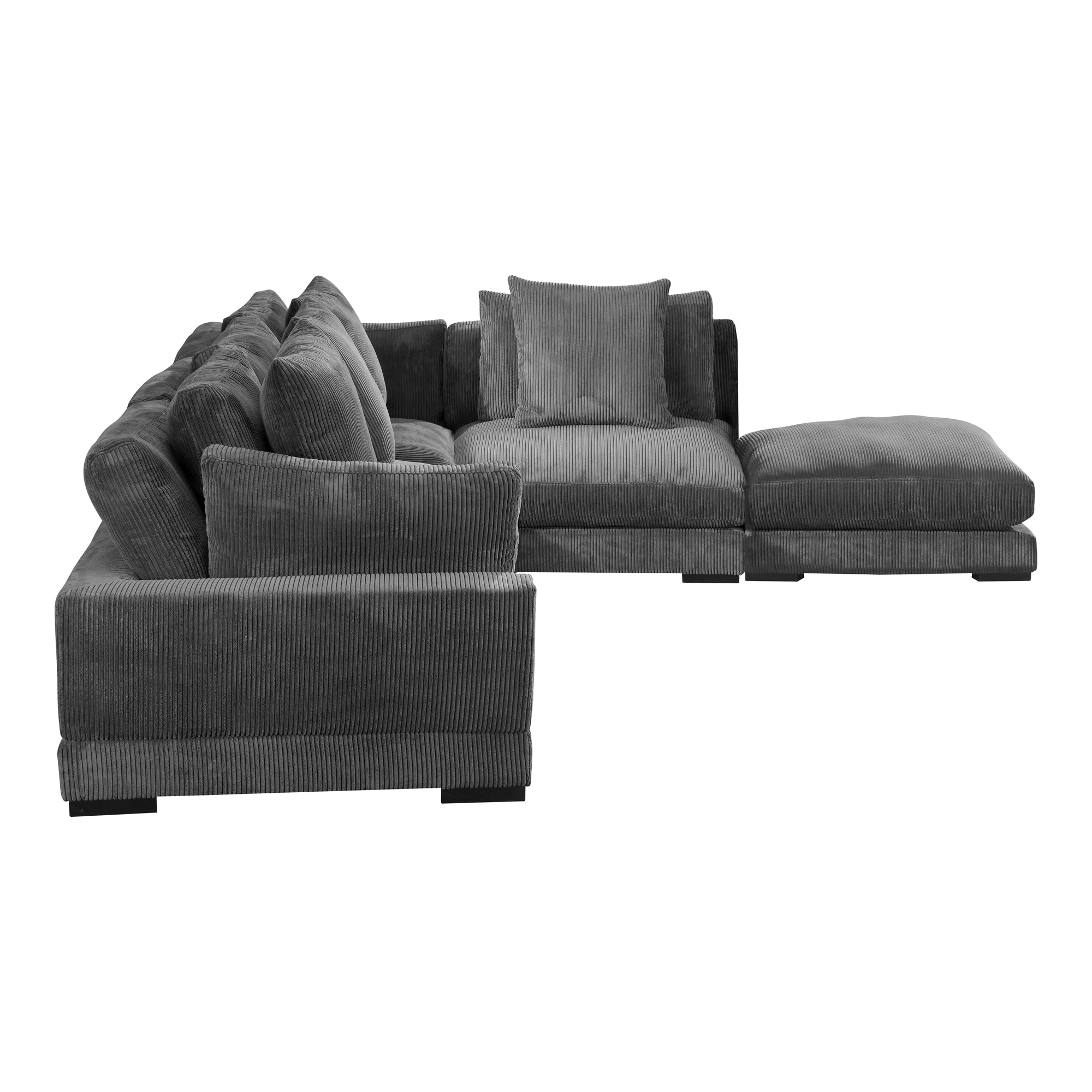 Moe’s Home Collection Tumble Grey Dream Modular Sectional