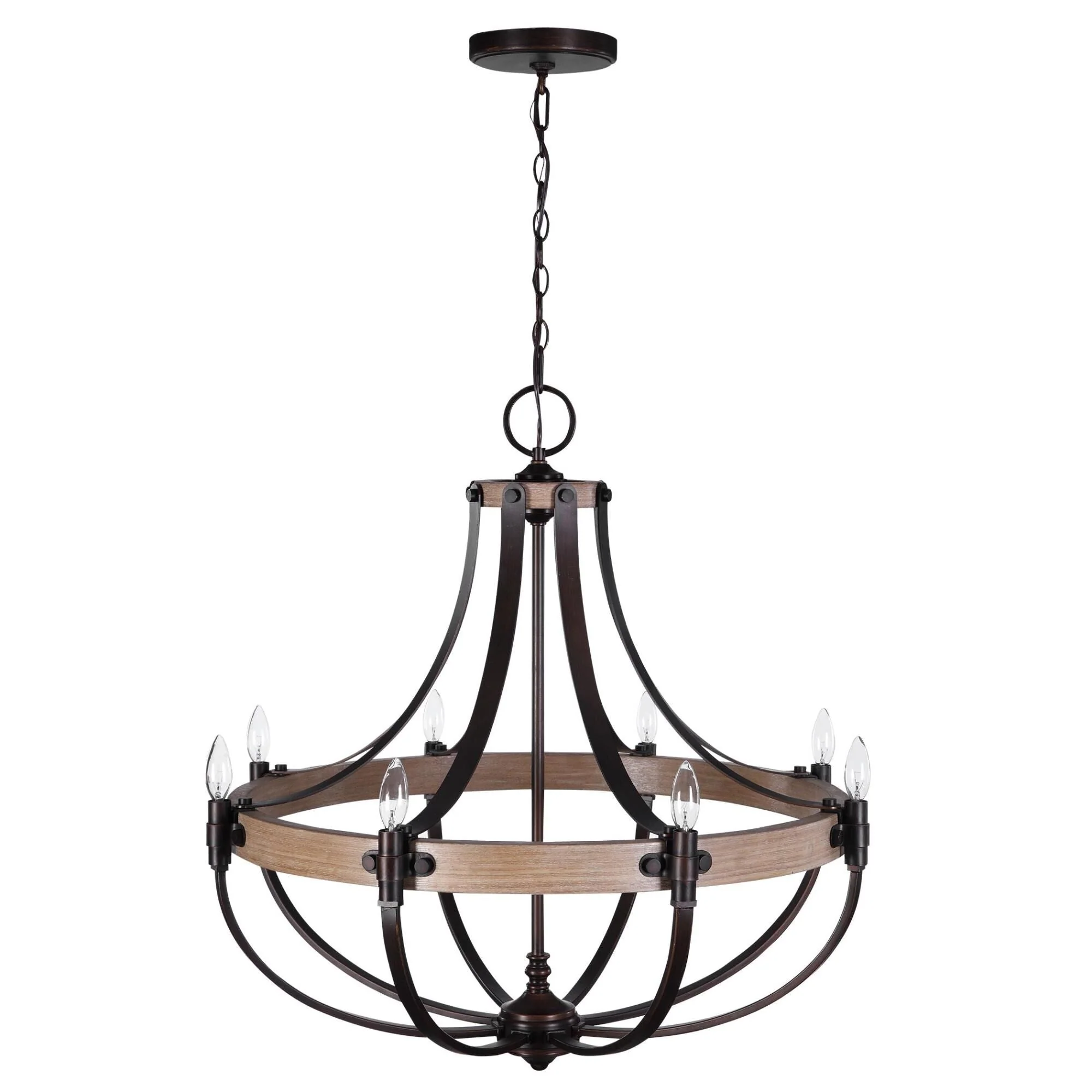 Uttermost Kalizma Home Dubois 32 Inch 8 Light Chandelier Cp407747 - Image 3