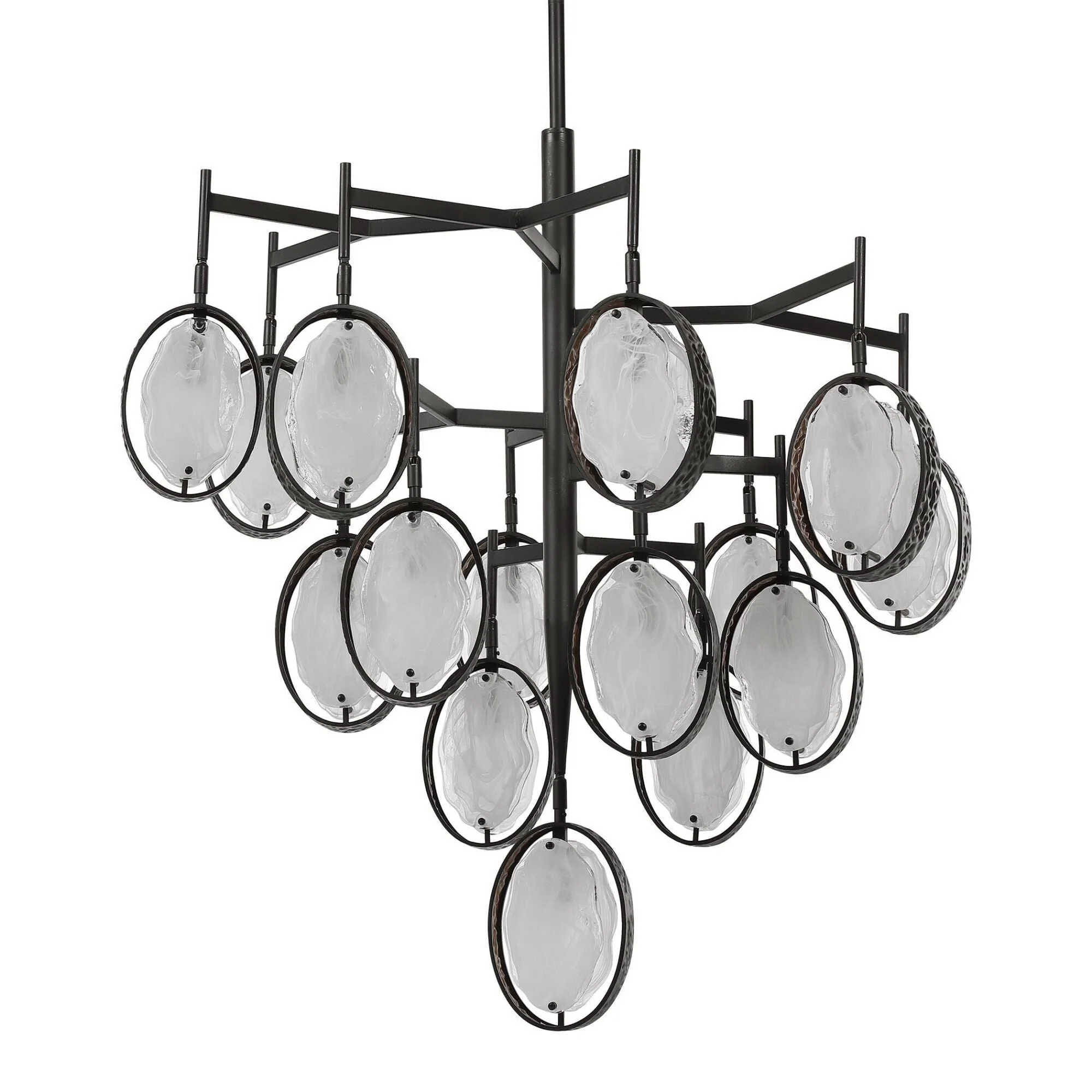 Uttermost Kalizma Home Maxin 36 Inch 15 Light Chandelier Cp447790 - Image 3