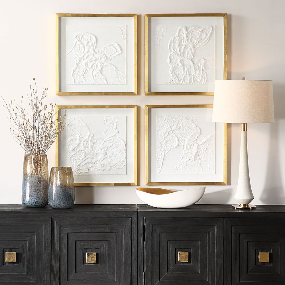 Uttermost Fourfold Framed Prints Set Of Four - Image 1