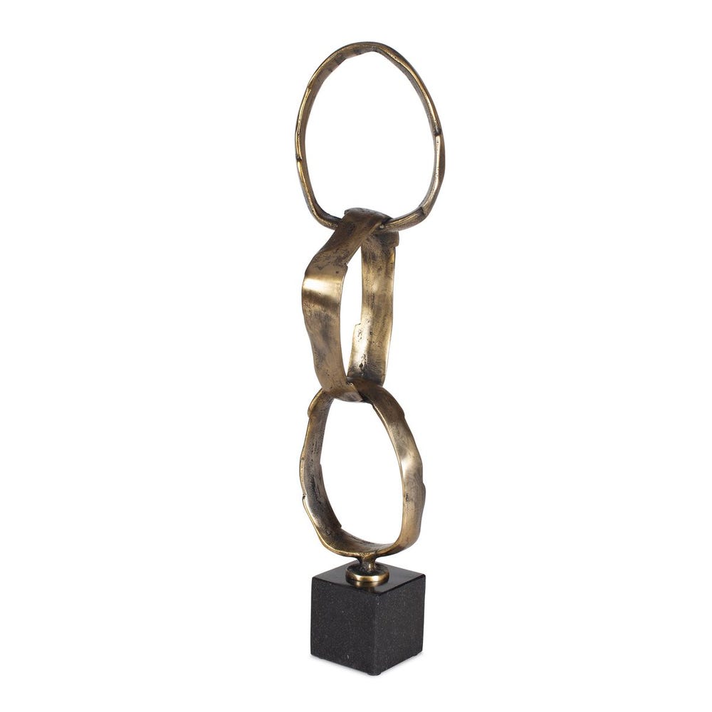 Uttermost Loopform Rings Sculpture - Image 2