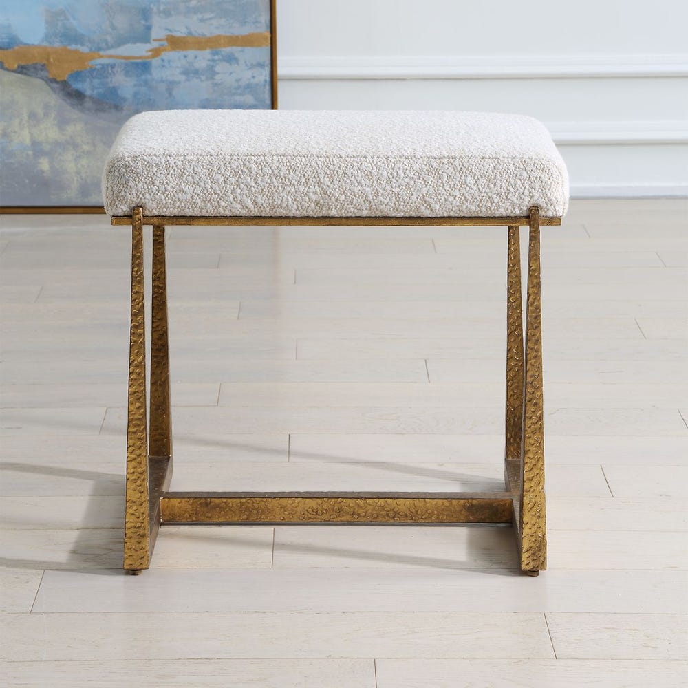 Uttermost Midas Small Accent Bench - Image 1