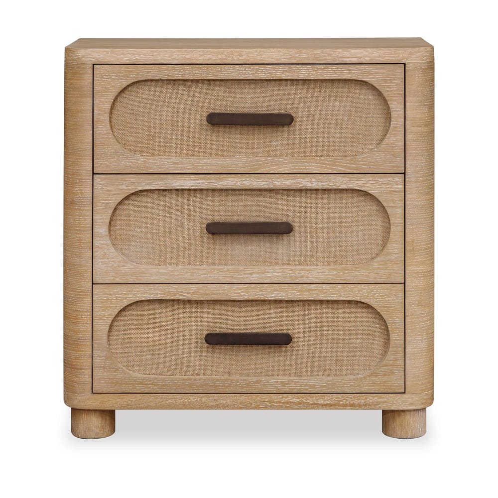 Uttermost Scottie Natural Oak 3- Drawer Chest - Image 1