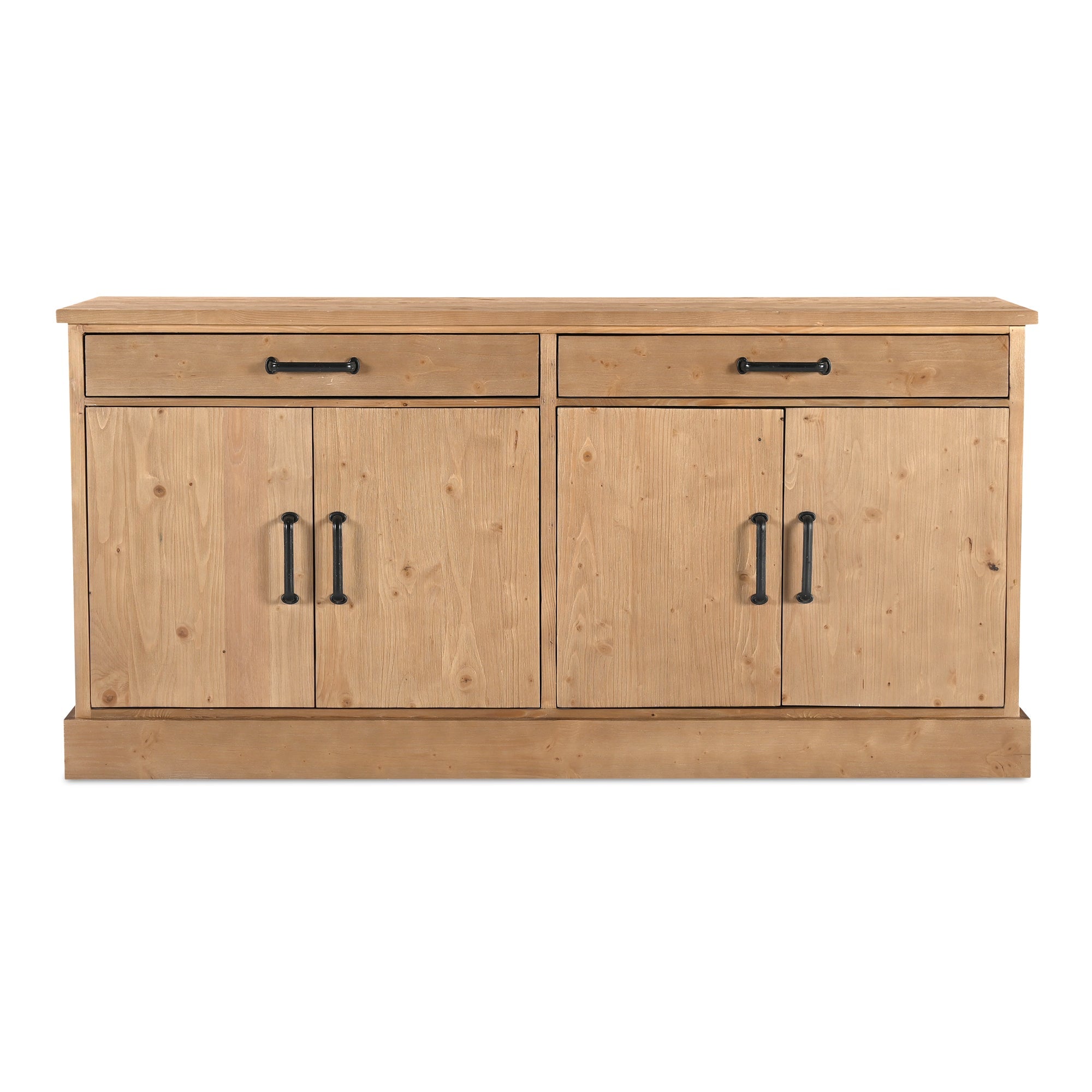 Moe's Home Collection Tade Brown 2 Drawer Sideboard - Image 3