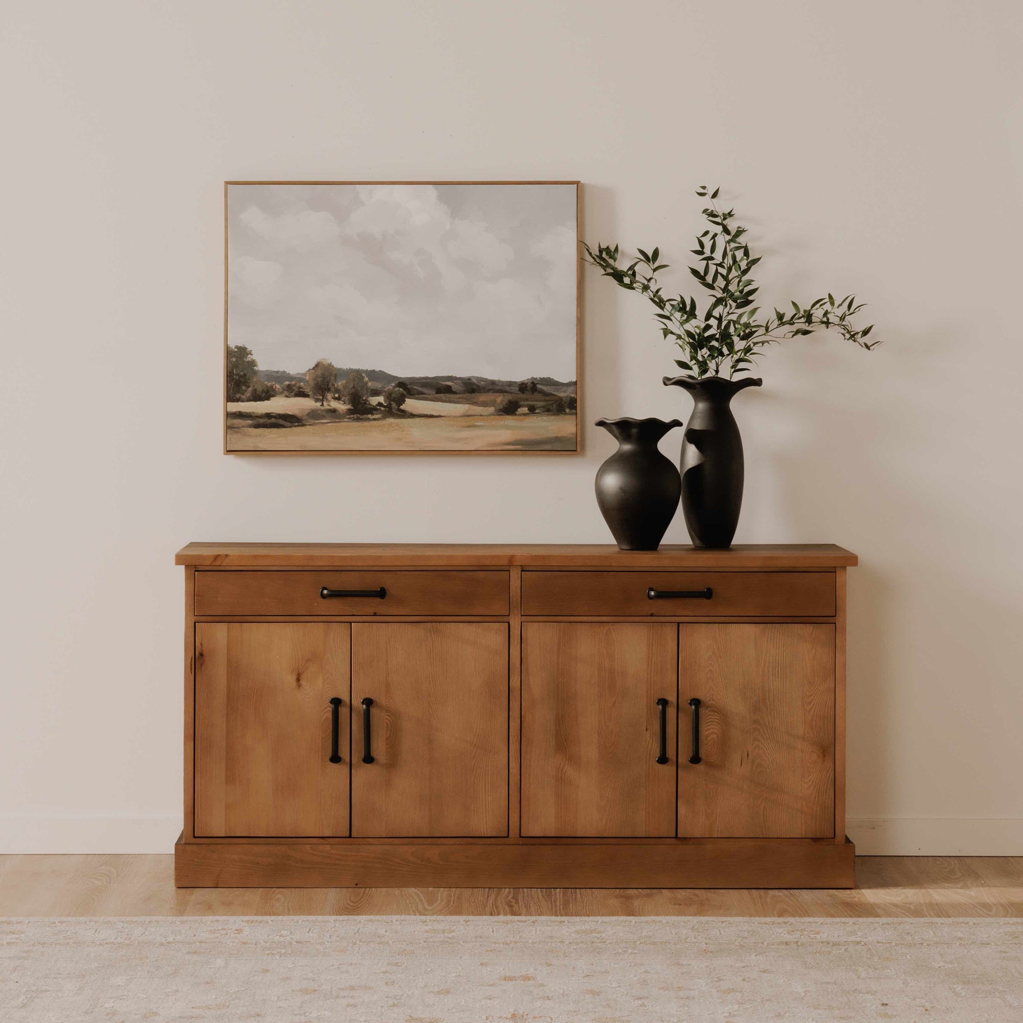 Moe’s Home Collection Tade Brown 2 Drawer Sideboard
