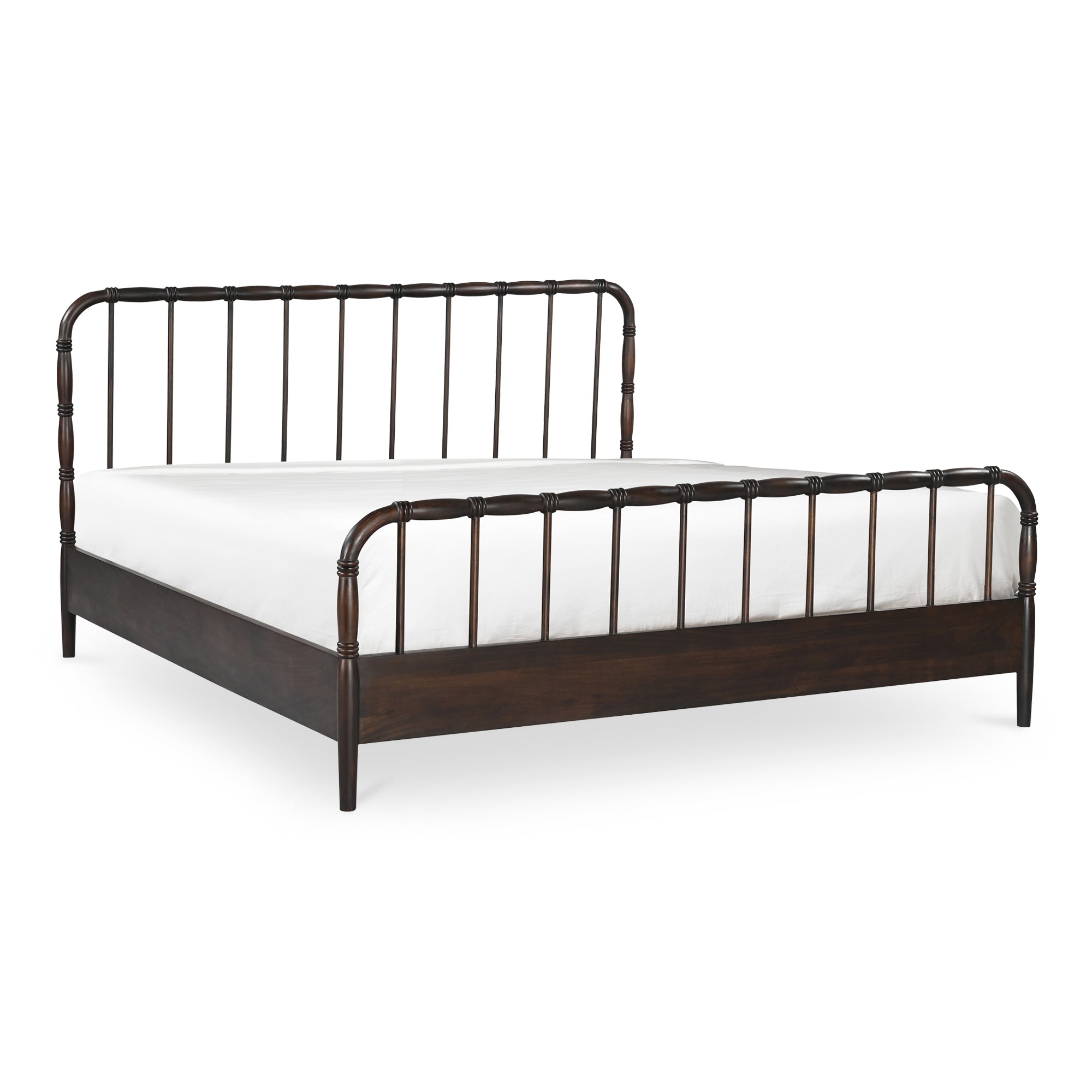 Moe's Home Collection Vivian Brown Queen Bed - Image 1