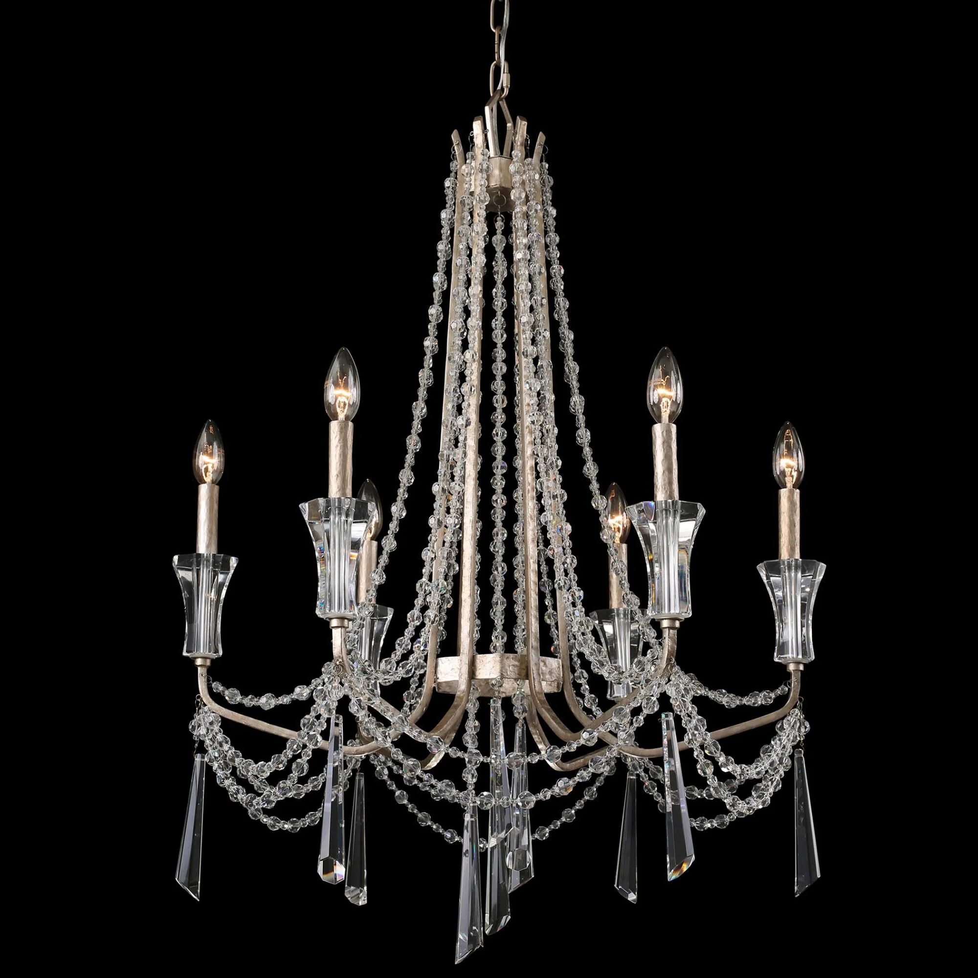 Varaluz Barcelona 27 Inch 6 Light Chandelier Cp41891 - Image 1