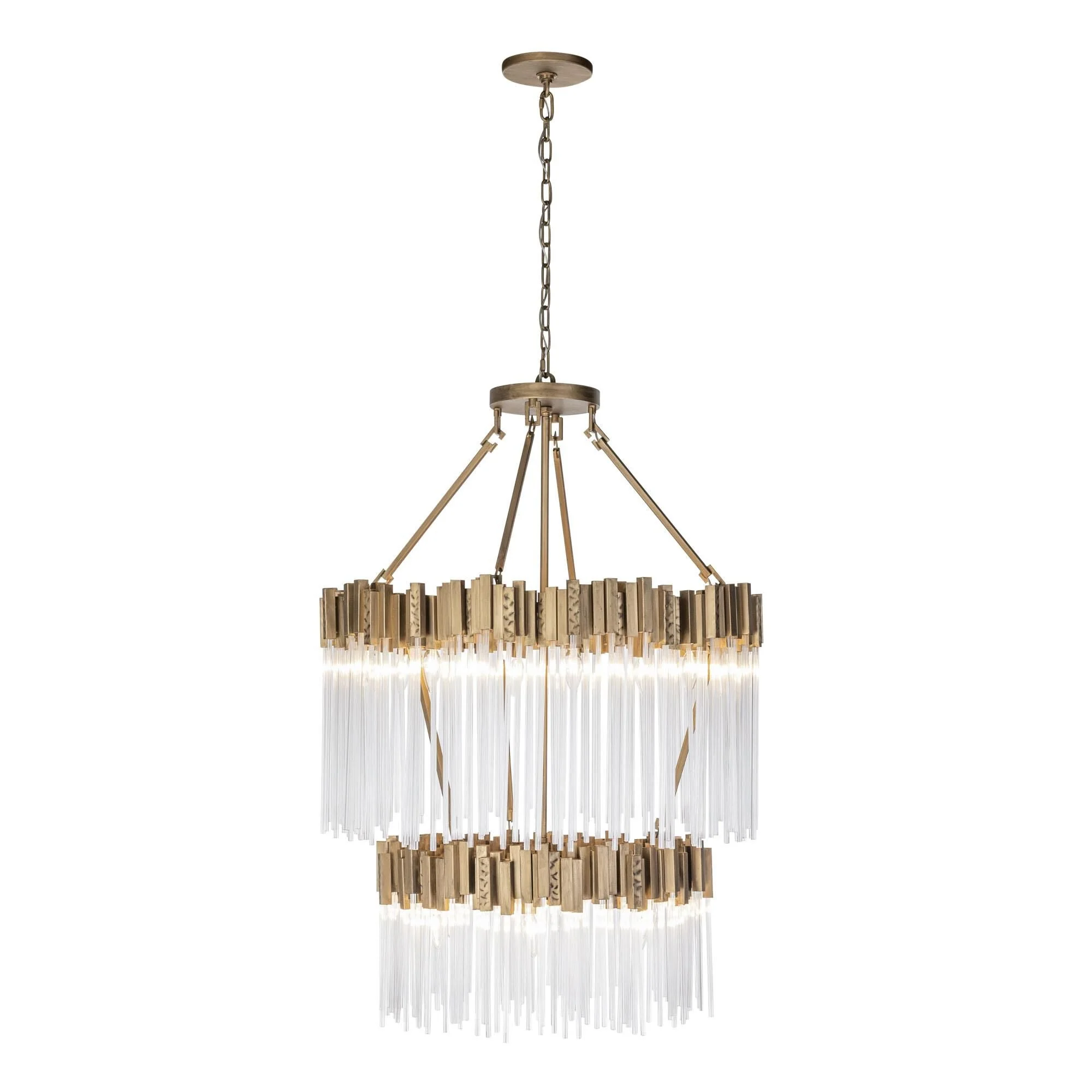 Varaluz Matrix 30 Inch 14 Light Chandelier Cp441068 - Image 1
