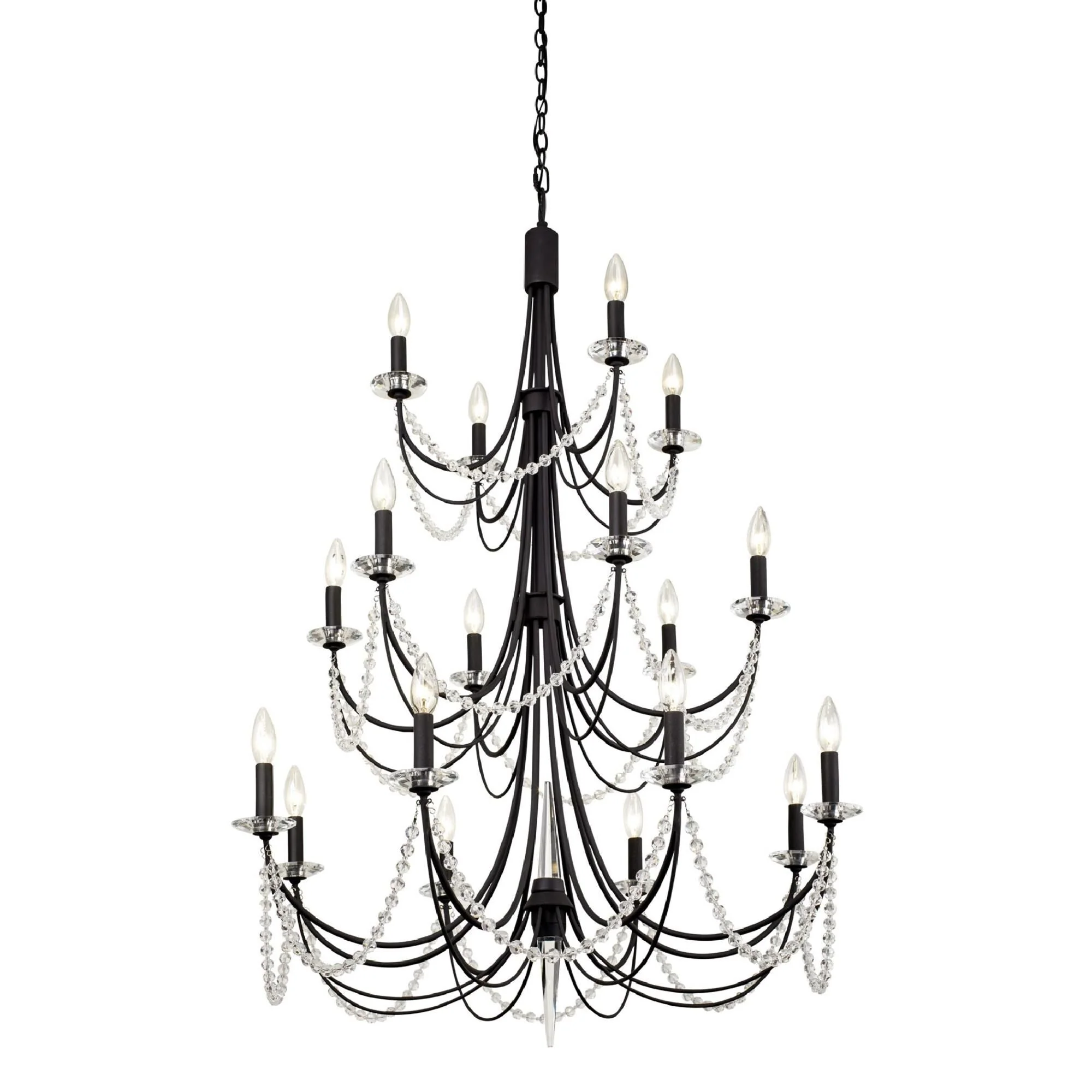 Varaluz Brentwood 32 Inch 18 Light Chandelier Cp544458 - Image 1
