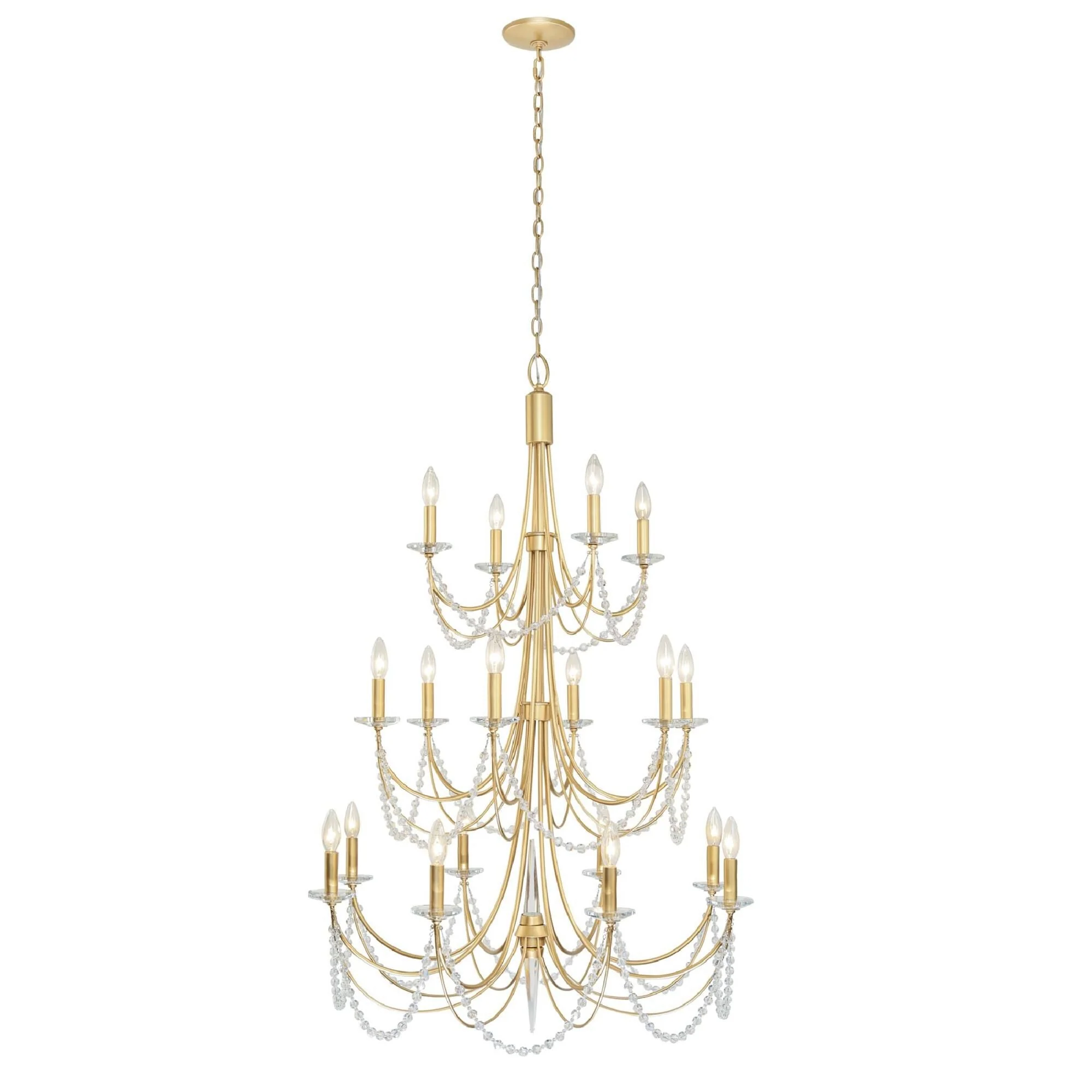 Varaluz Brentwood 32 Inch 18 Light Chandelier Cp544458 - Image 2