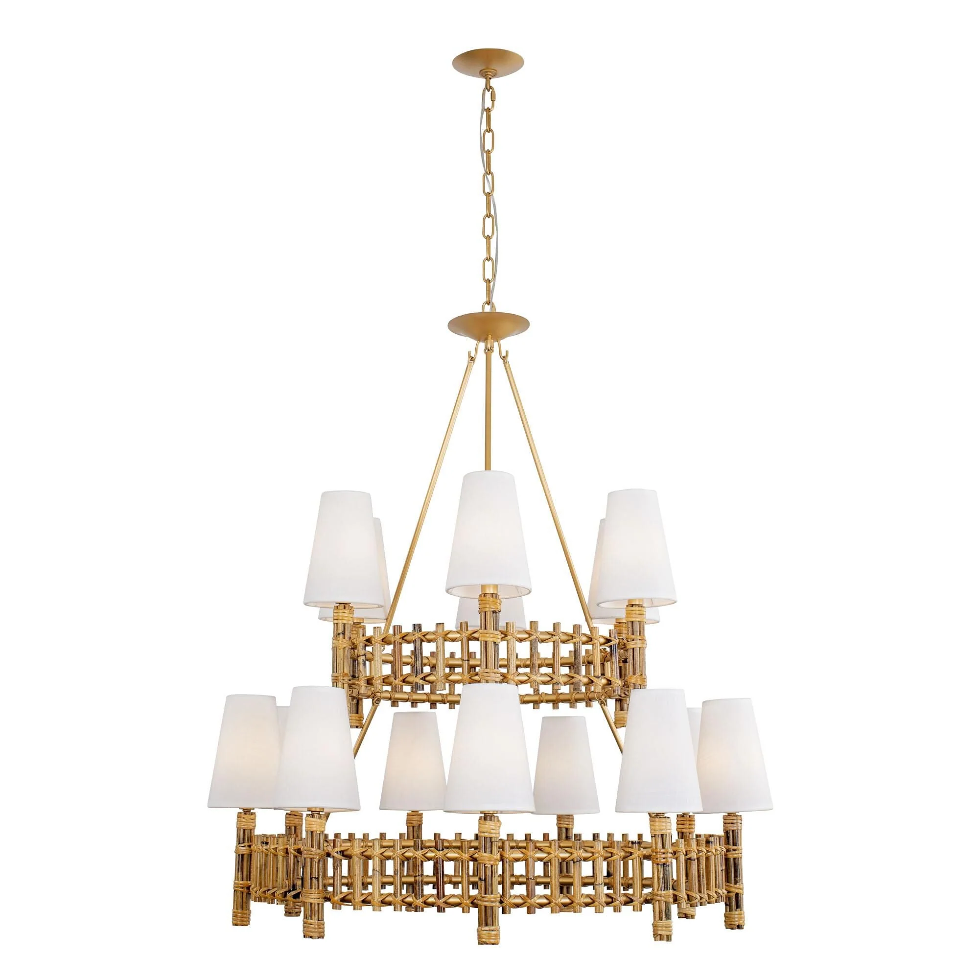 Varaluz Nevis 36 Inch 15 Light Led Chandelier Cp757035 - Image 1