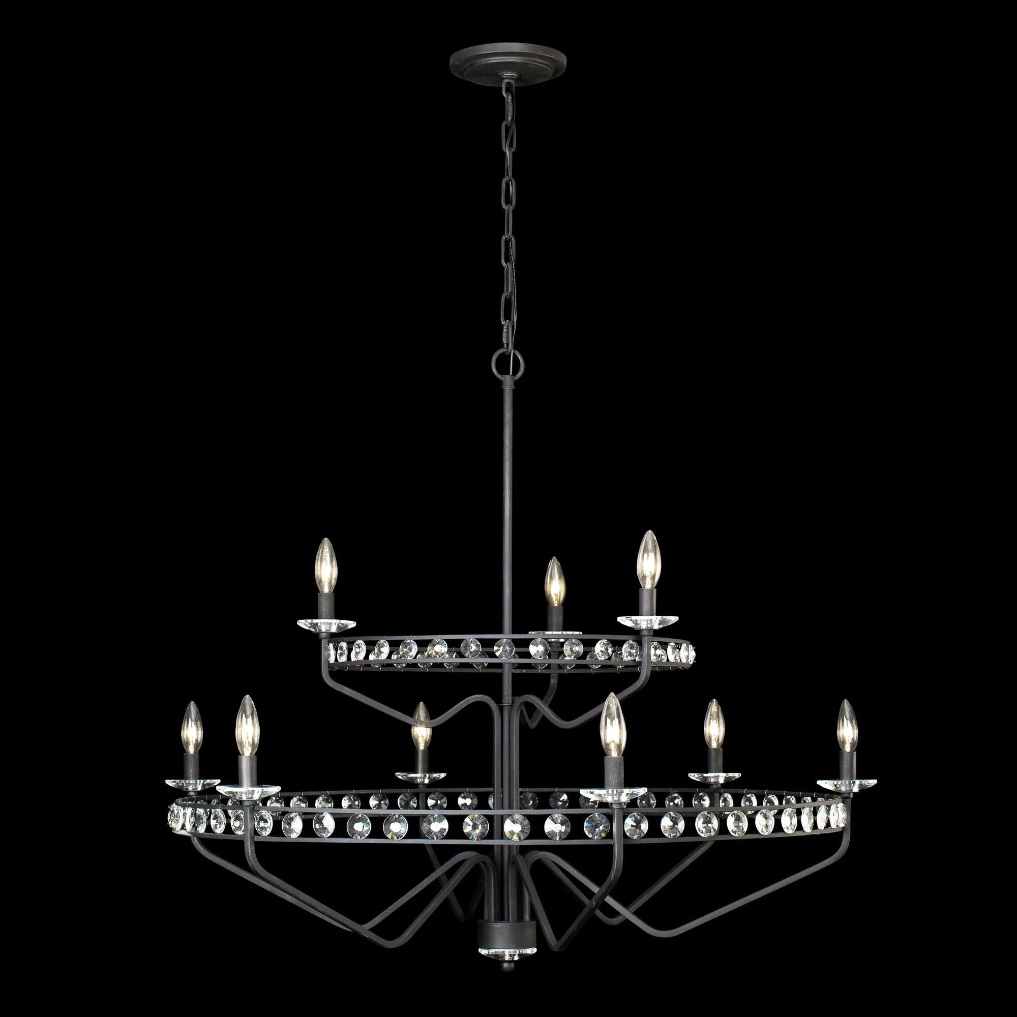 Varaluz Monroe 40 Inch 9 Light Chandelier Cp749240 - Image 3