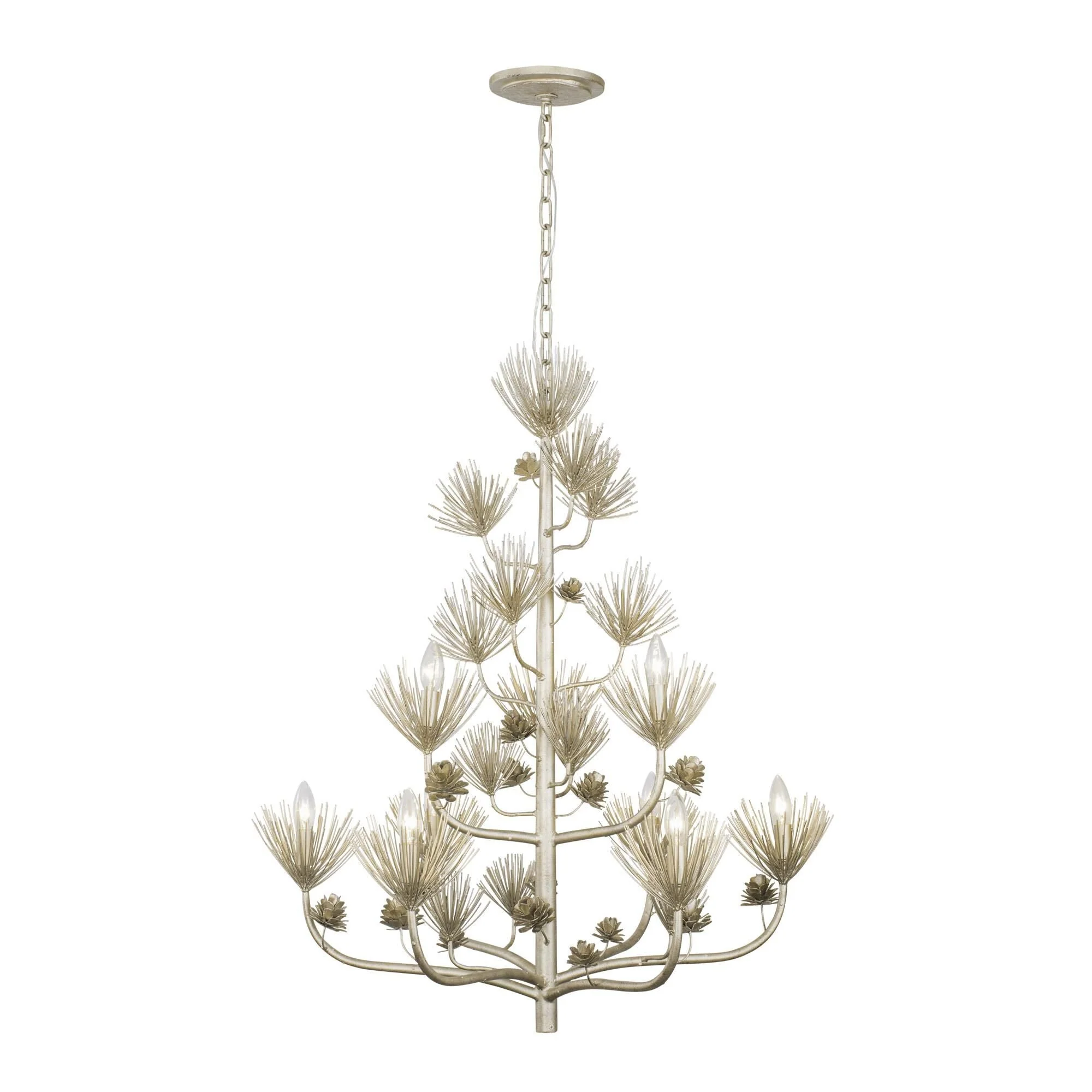 Varaluz Pinion 34 Inch 9 Light Chandelier Cp757034 - Image 3