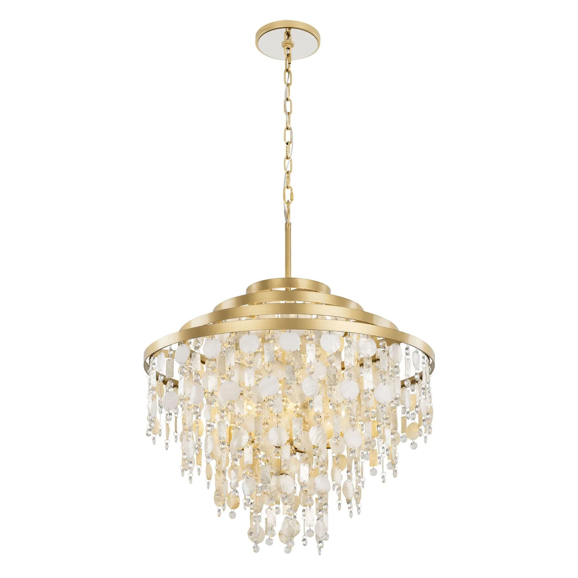 Varaluz Kalani 28 Inch 10 Light Chandelier Cp782854 - Image 2
