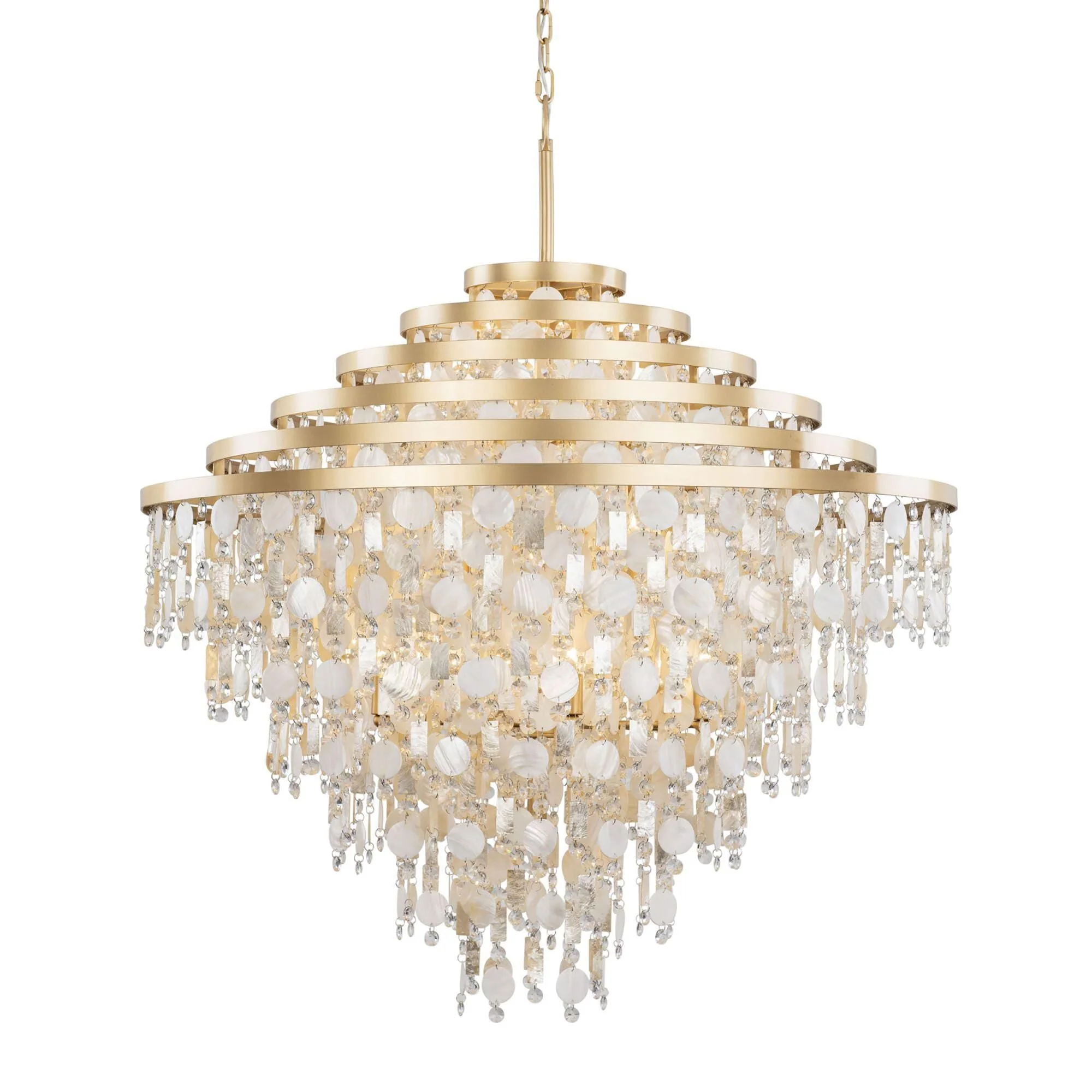 Varaluz Kalani 41 Inch 16 Light Chandelier Cp782855 - Image 1