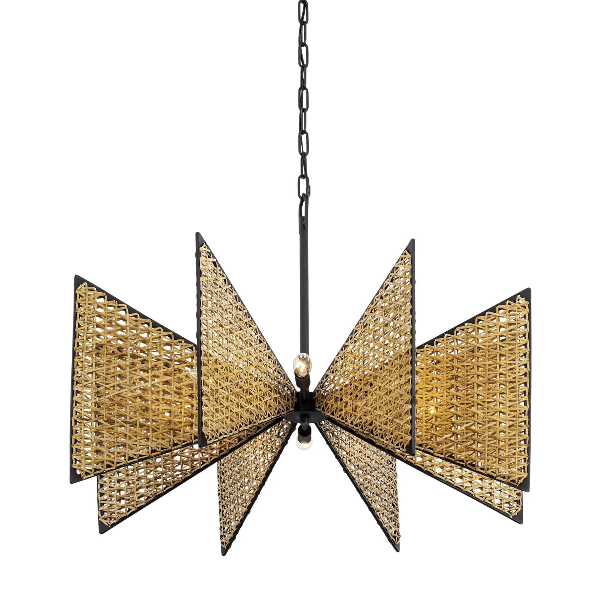 Varaluz Machina 32 Inch 8 Light Chandelier Cp782852 - Image 1