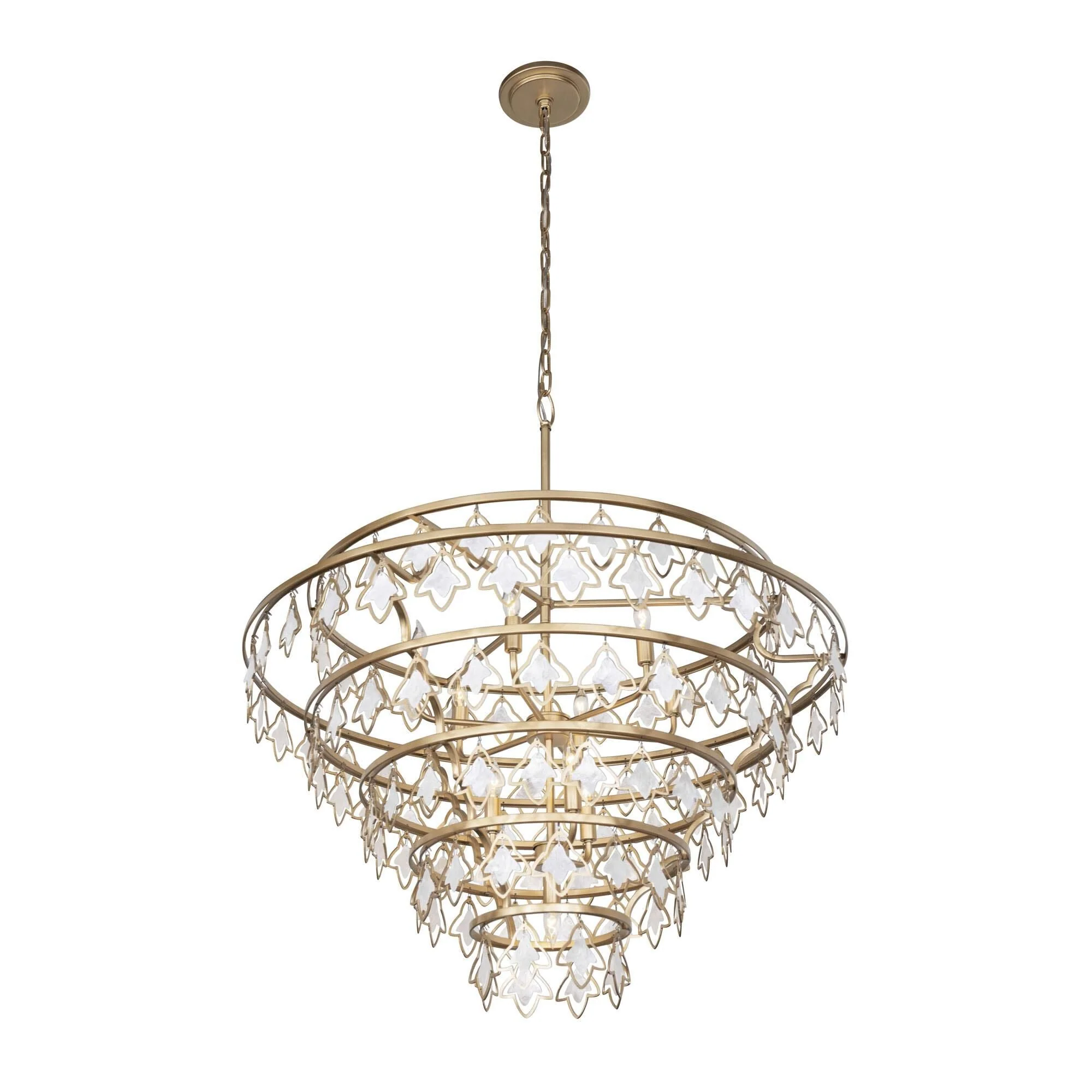 Varaluz Fleur 36 Inch 10 Light Chandelier Cp791455 - Image 3