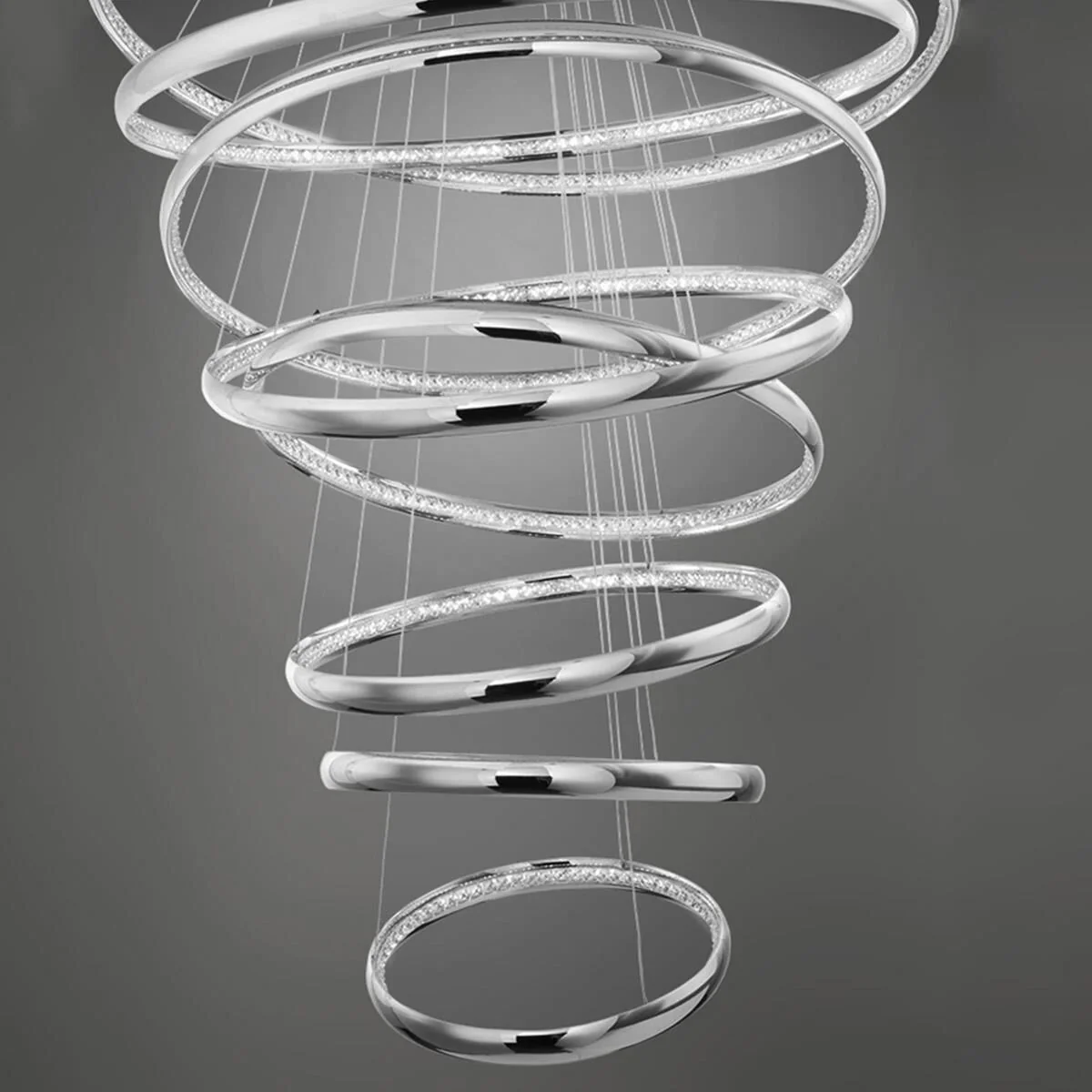 Dweled Tumbling 31 Inch Led Large Pendant Cp382339 - Image 2
